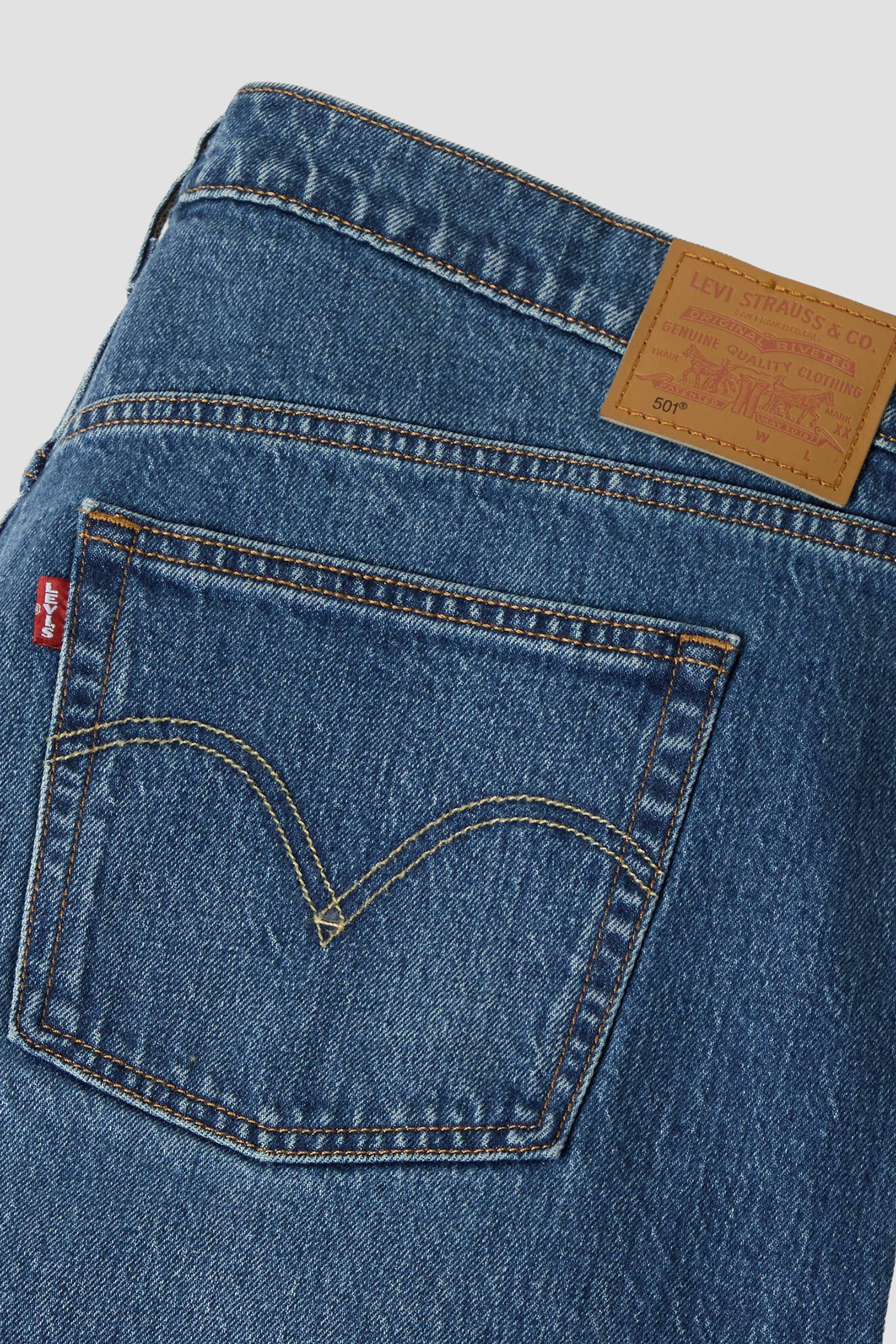 Женские синие джинсы 501® Original Levi’s® A3548;0049