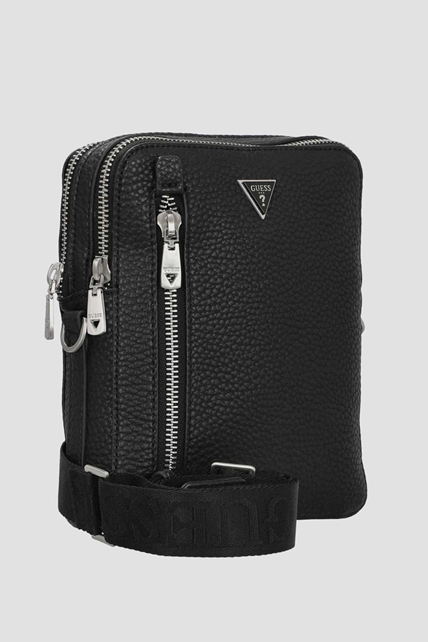 Чоловіча чорна сумка Guess HMTOGR.P5218;BLA