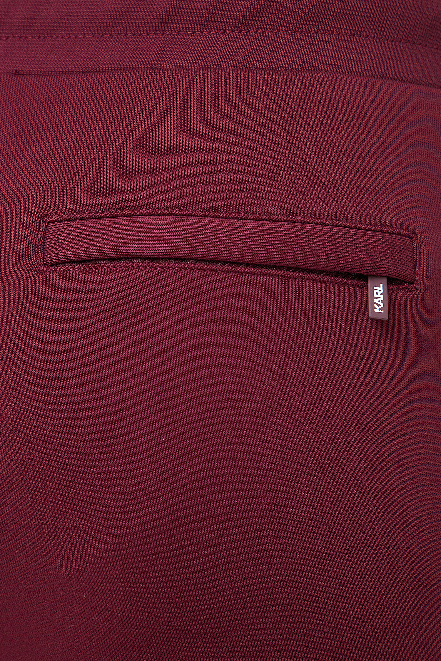 Мужские бордовые спортивные брюки Karl Lagerfeld 534910.705039;390