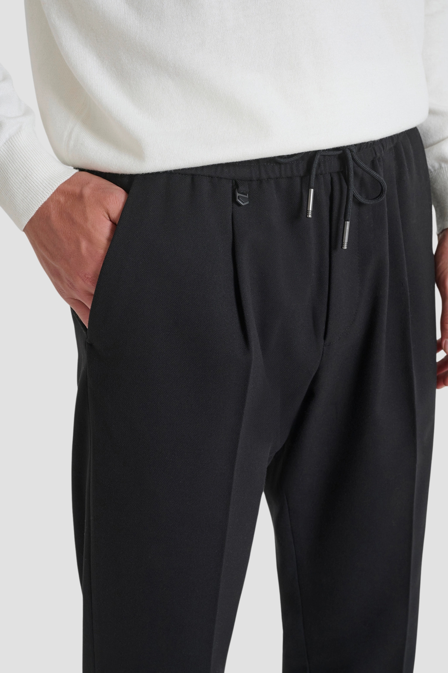 Мужские черные брюки Antony Morato MMTR00748.FA600260;9000