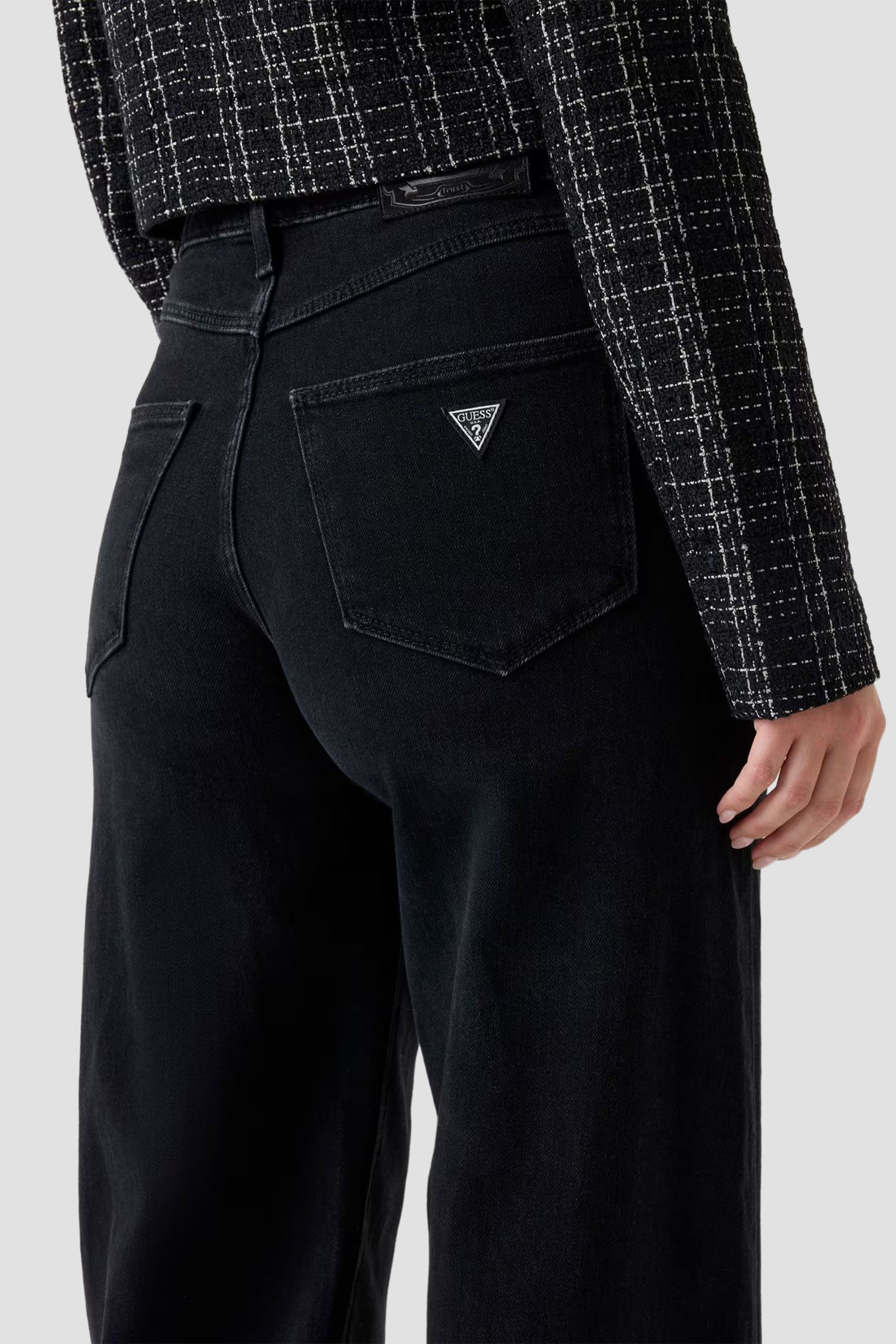 Женские черные джинсы Guess W5BA1C.D0711;C4BK