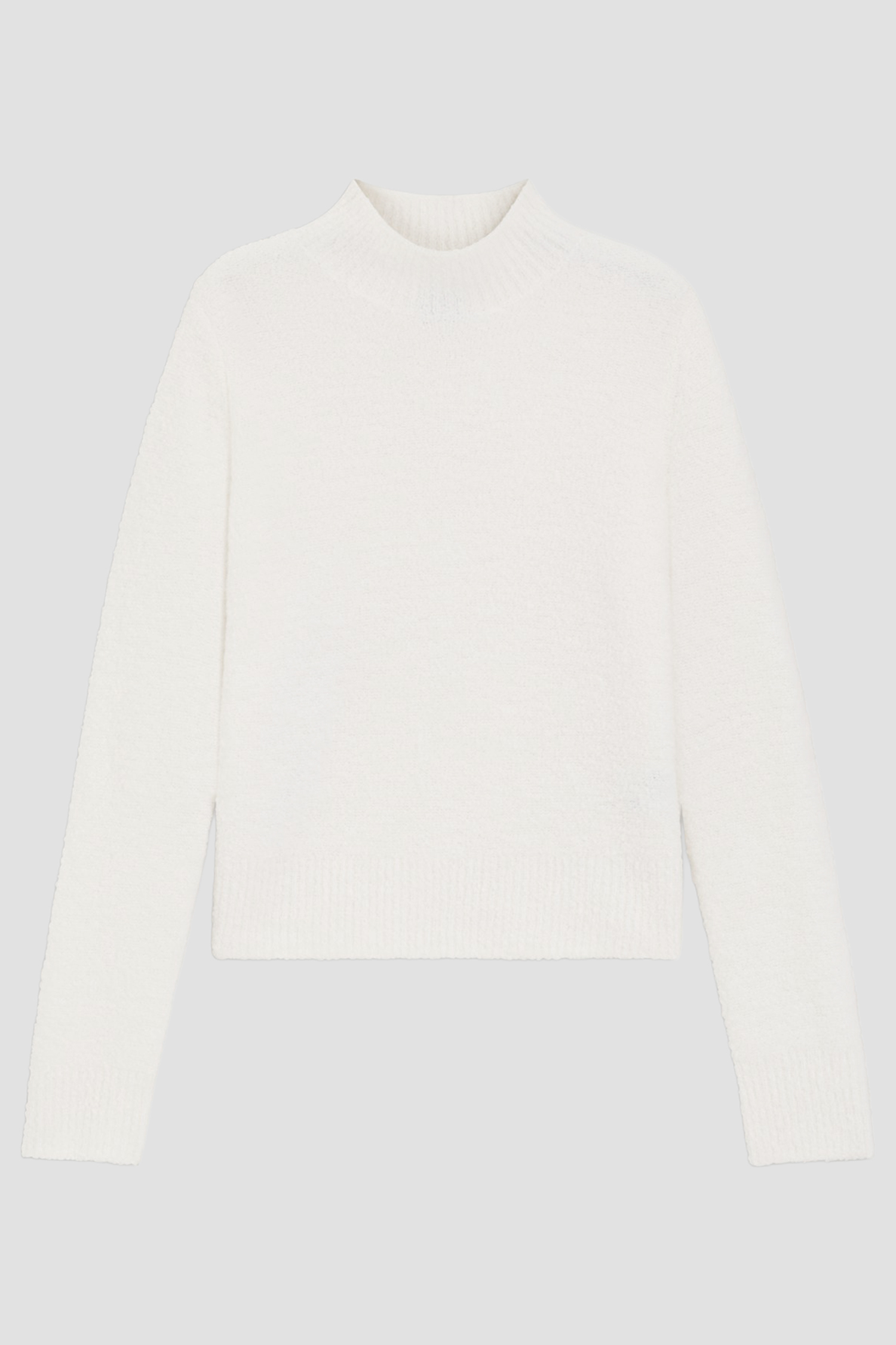 Женский белый шерстяной свитер BOSS 50547907;118