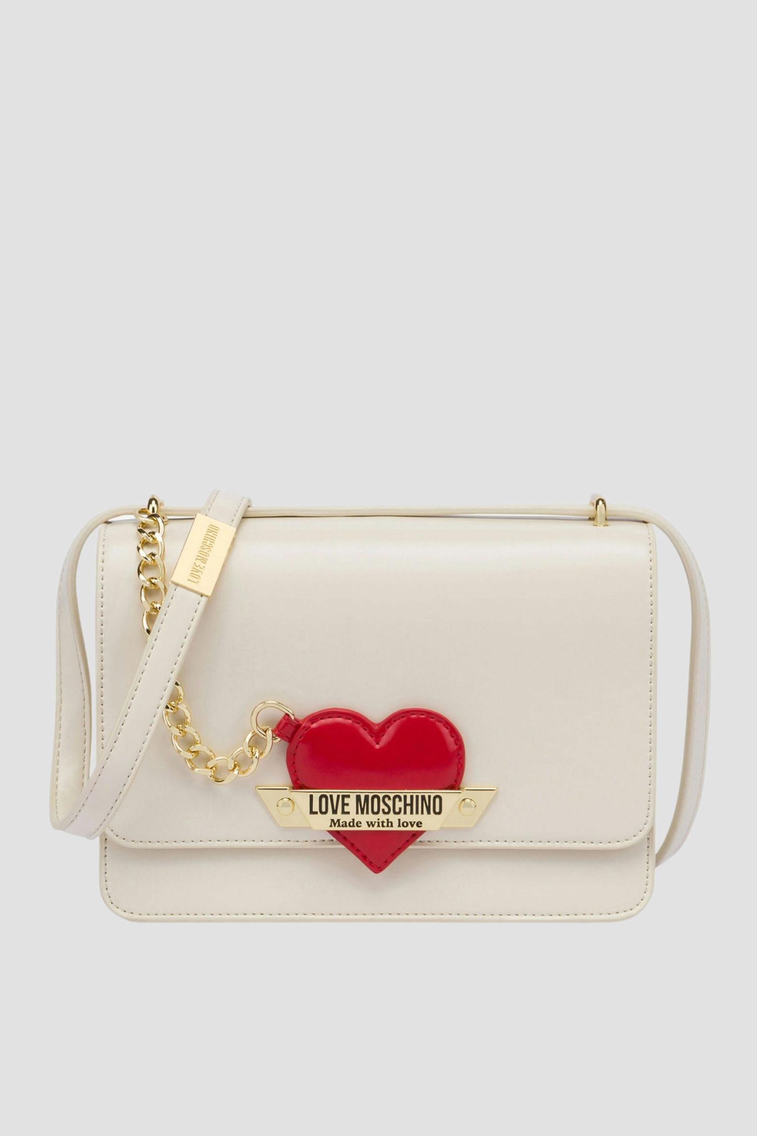 Love moschino backpack white online