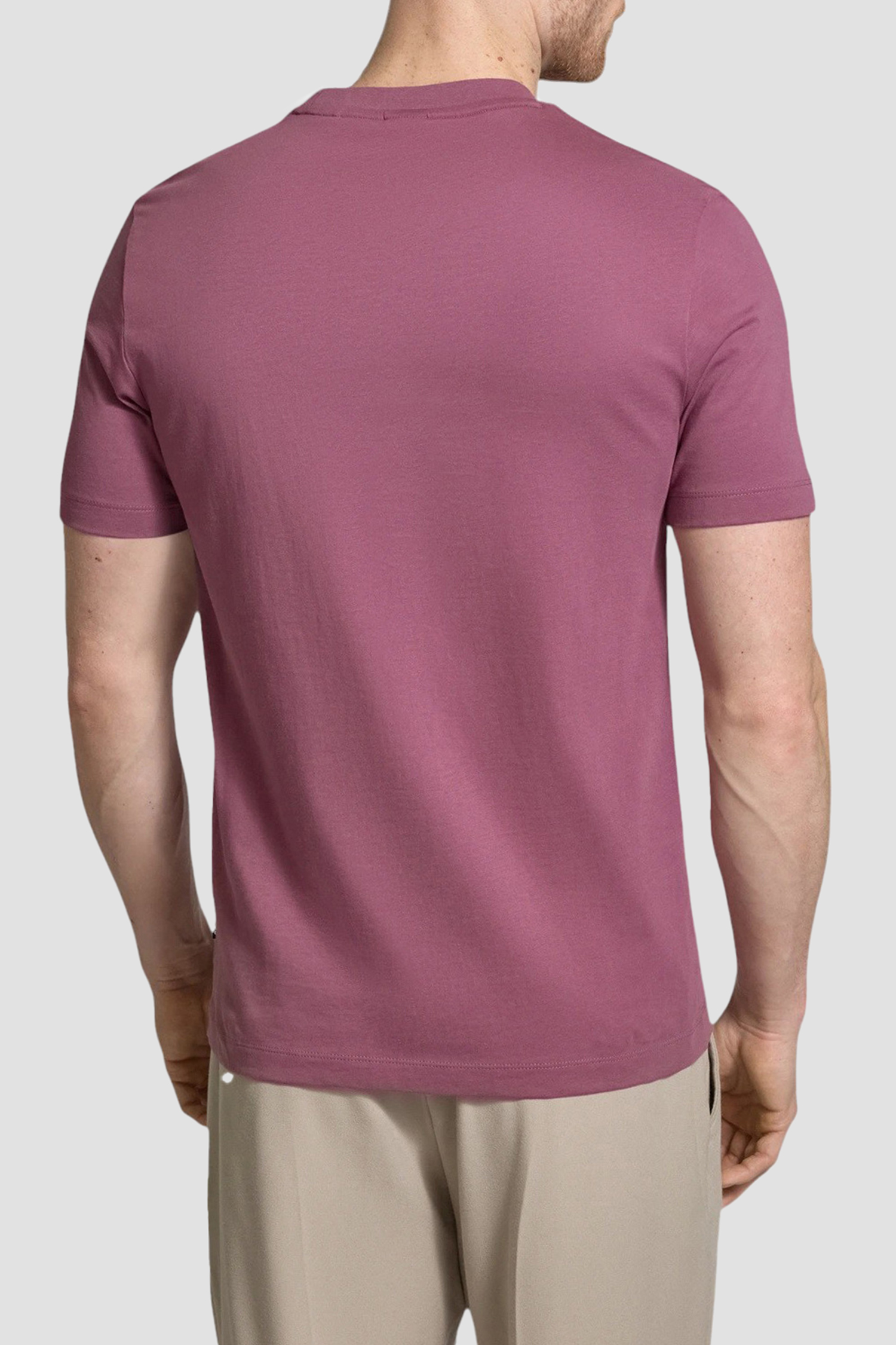 Мужская розовая футболка BOSS 50531309;524