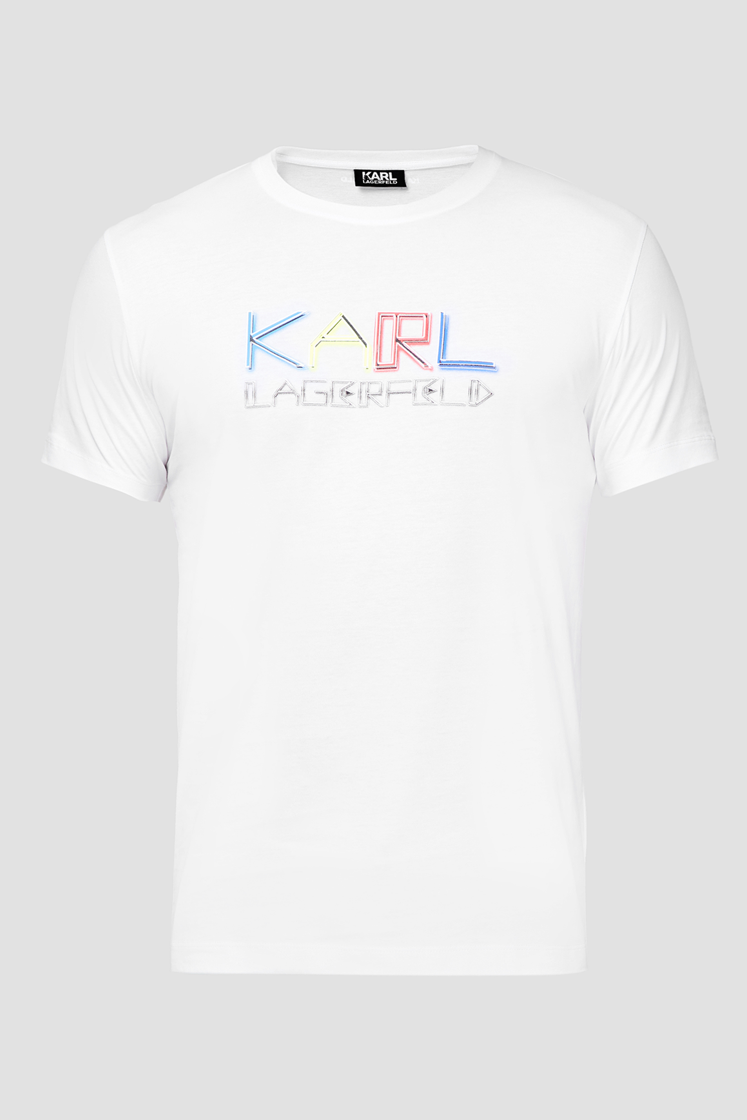 Мужская белая футболка Karl Lagerfeld 511240.755062;10