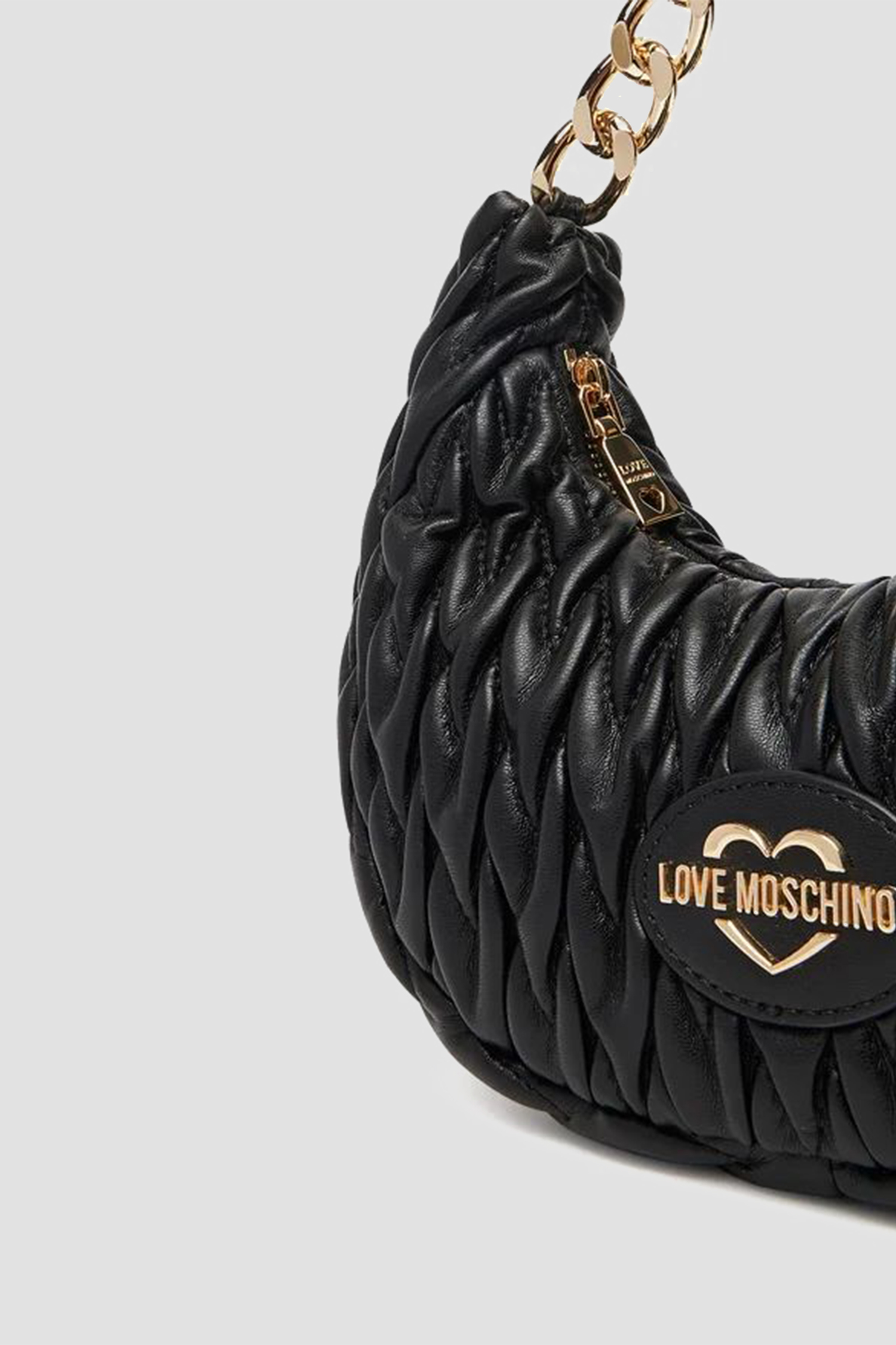 Женская черная сумка Moschino JC4014PP1N.LH0;000