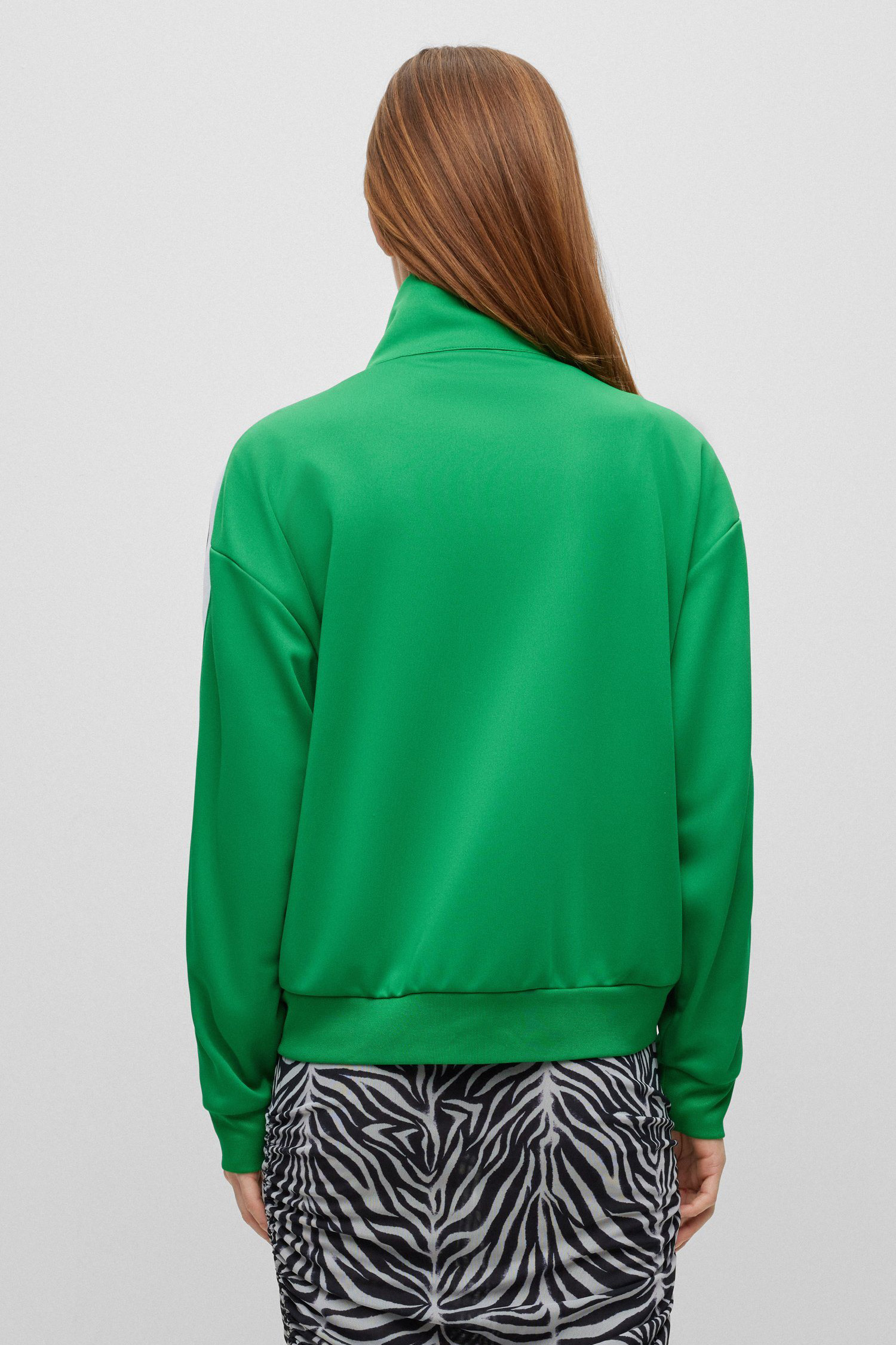 Женская зеленая спортивная кофта HUGO 50486535;311