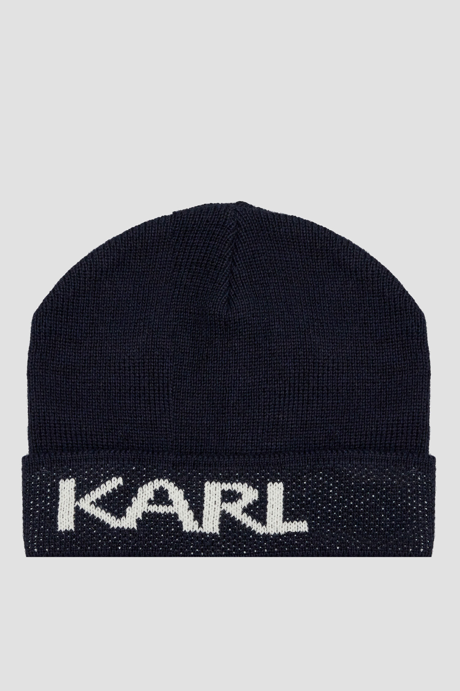 Мужская темно-синяя шапка Karl Lagerfeld 534322.805601;690