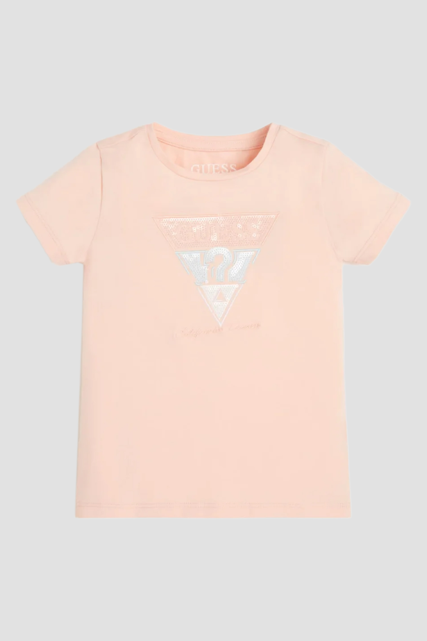 Детская персиковая футболка Guеss Kids K2GI21.K6YW1;G6L1