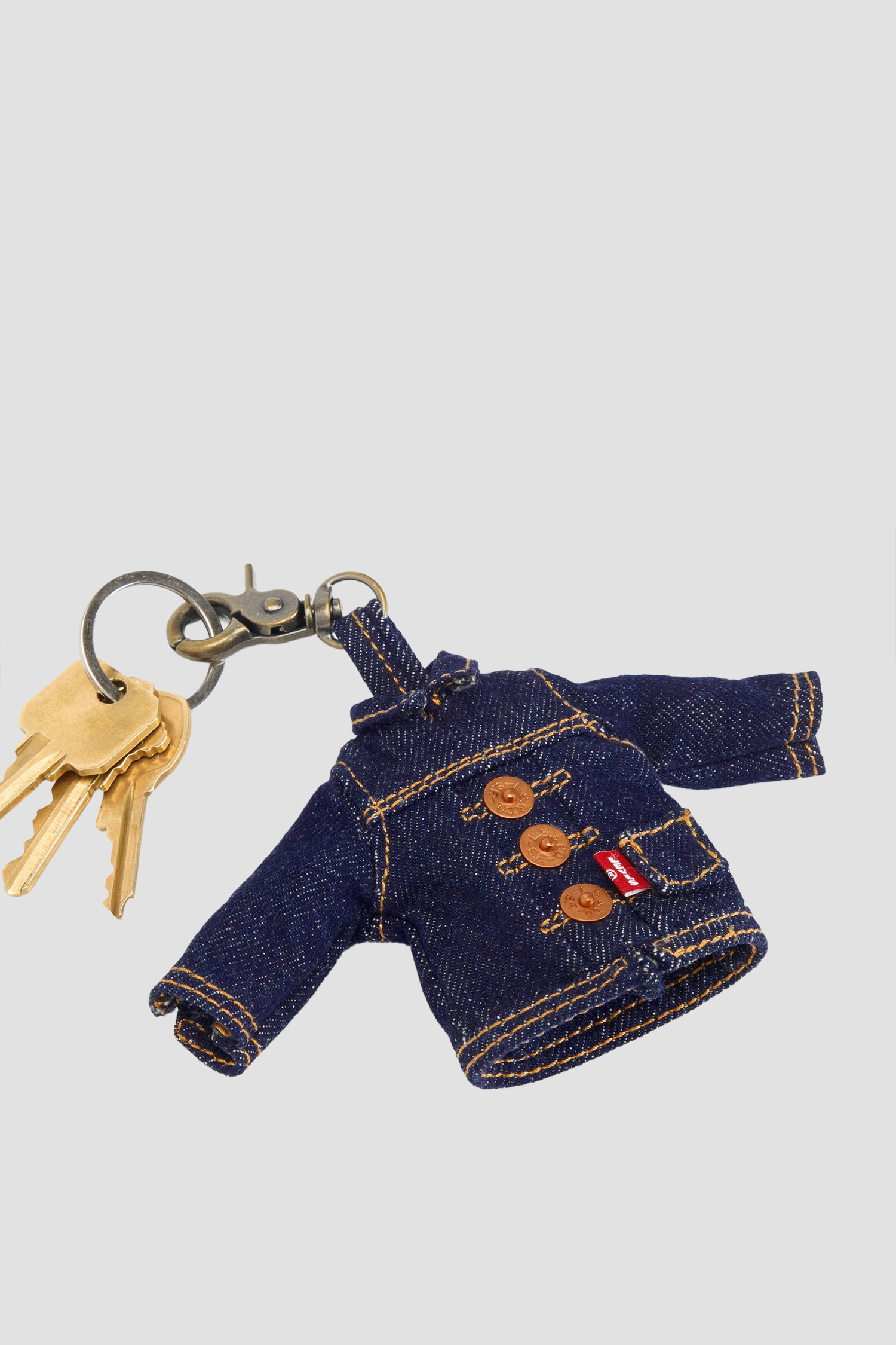 Женский темно-синий джинсовый брелок Levi’s® 0080B;0000
