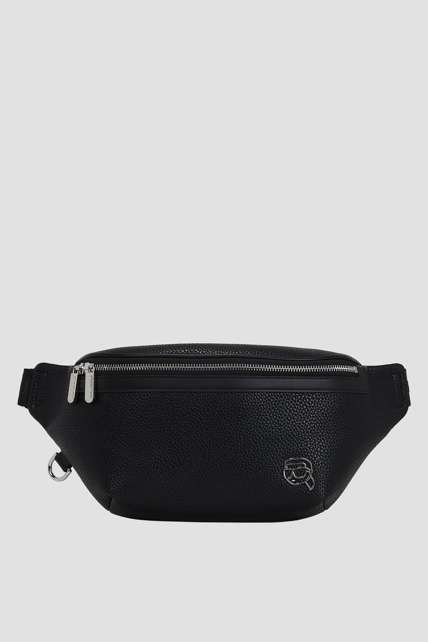 Чоловіча чорна поясна сумка Karl Lagerfeld A3M30170;999