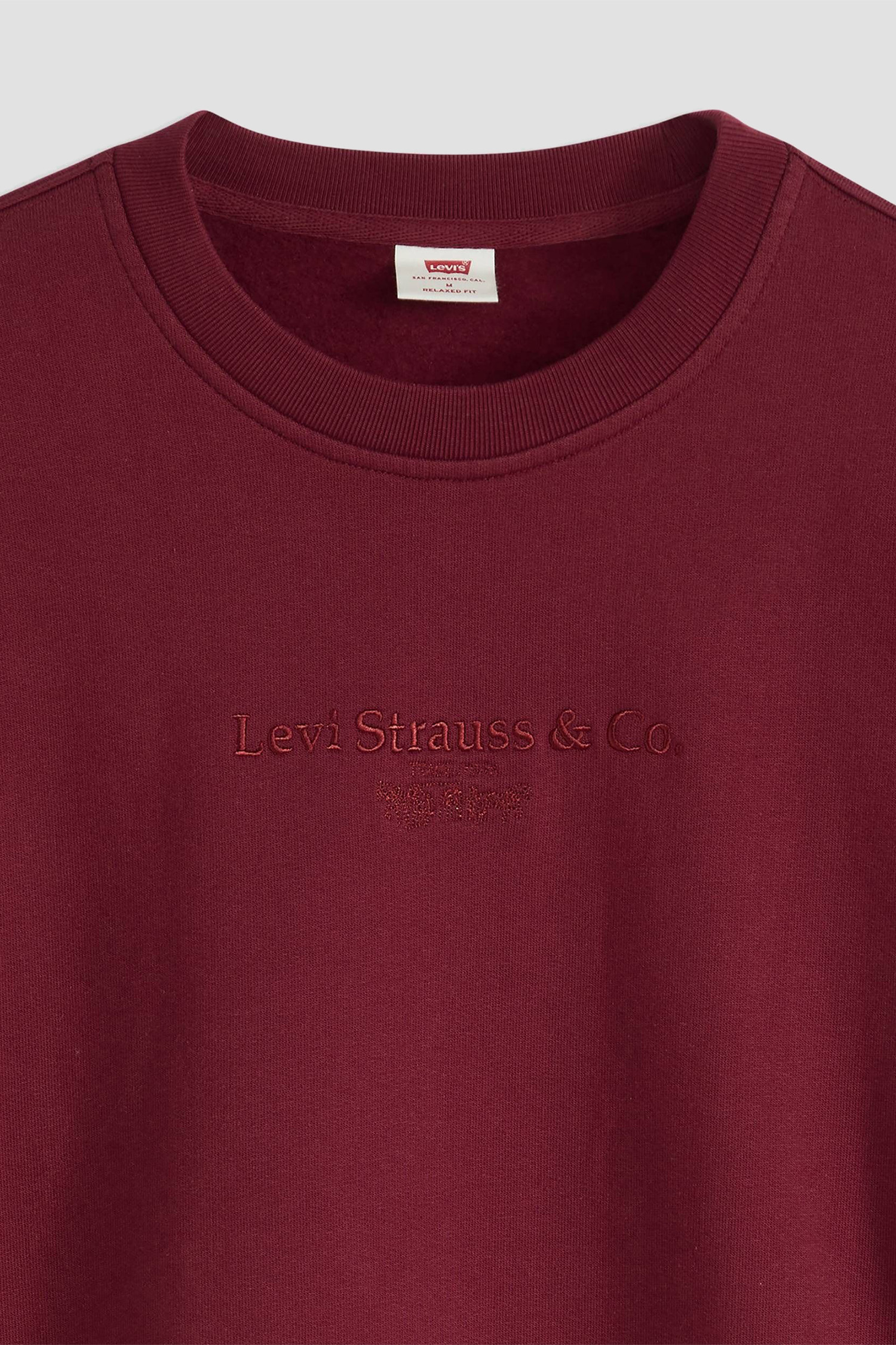 Чоловічий бордовий світшот Levi’s® 38712;0385