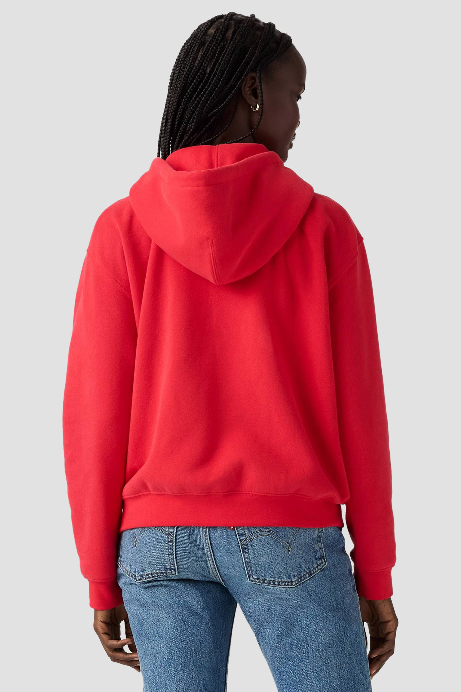 Женская красная кофта на молнии Levi’s® A5945;0034