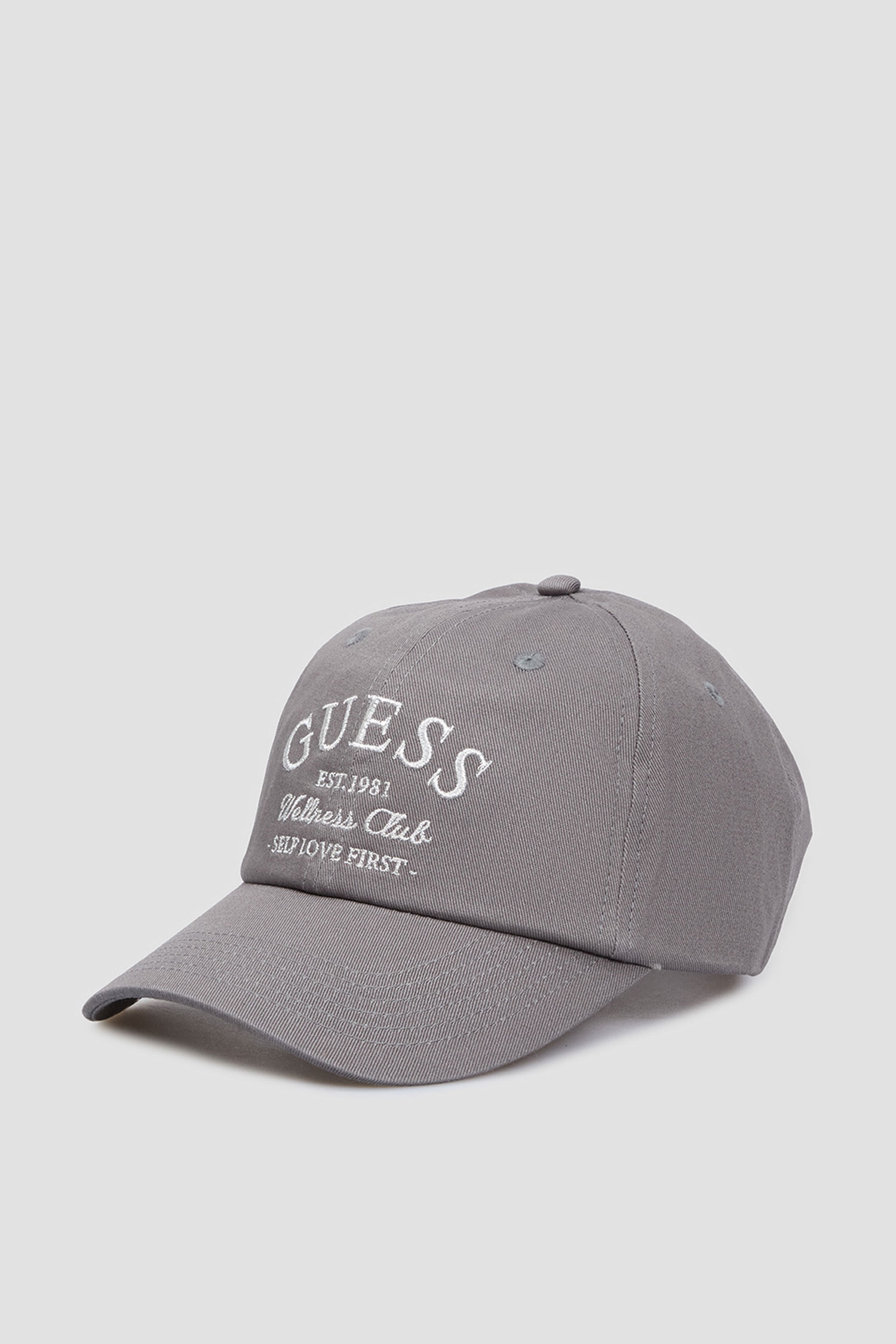 Женская серая кепка Guess V5RZ03.WFKN0;A90L