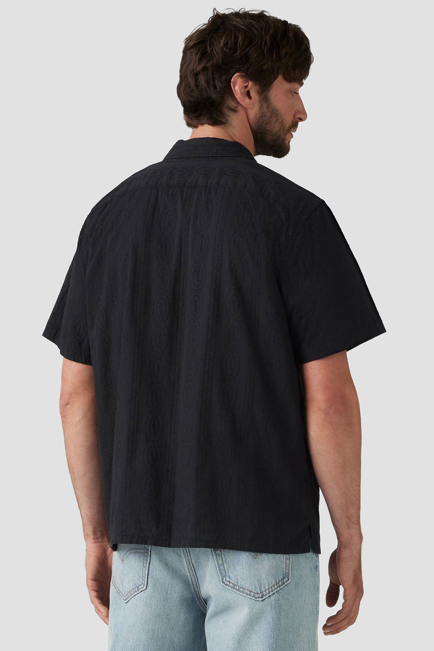 Мужская черная рубашка Levi’s® 72625;0115