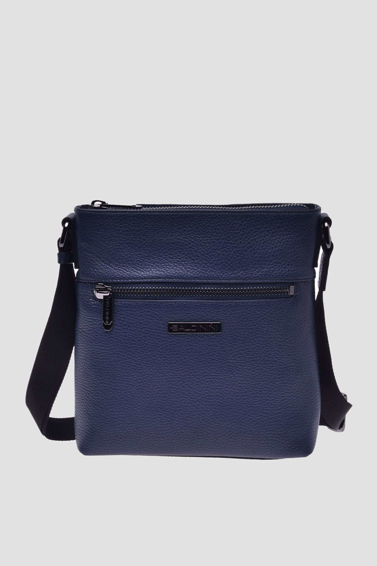 Мужская темно-синяя кожаная сумка Baldinini C3B001XXTORE;9906