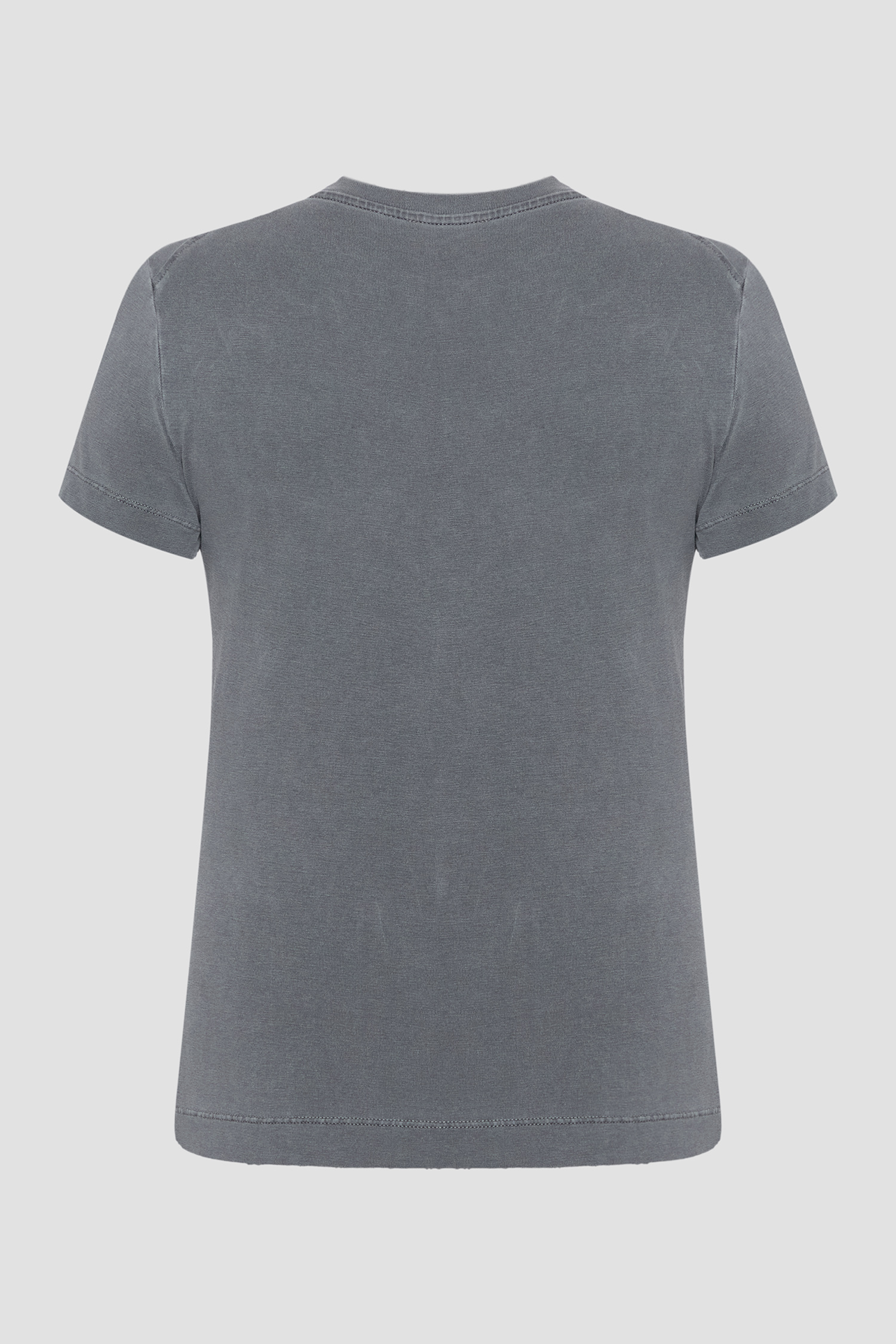 Женская серая футболка Moschino A0718.3732;3555