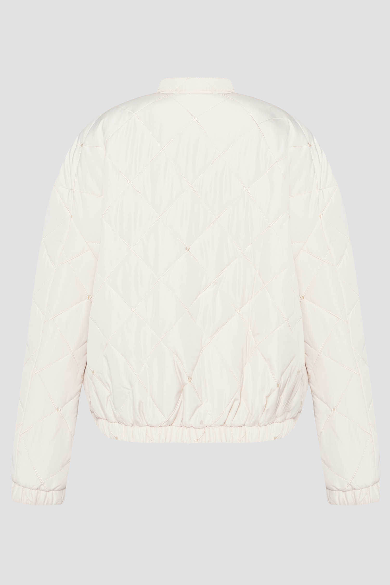 Женский белый бомбер Guess V6RL03.WL132;G1FV