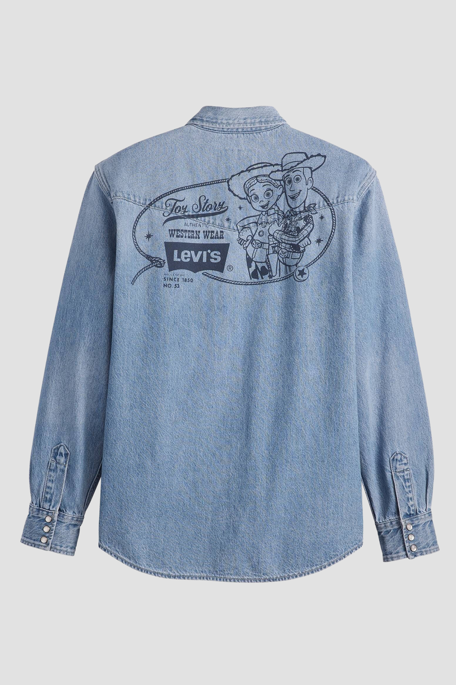 Чоловіча блакитна джинсова сорочка Levi's® x Toy Story Levi’s® 0034P;0000