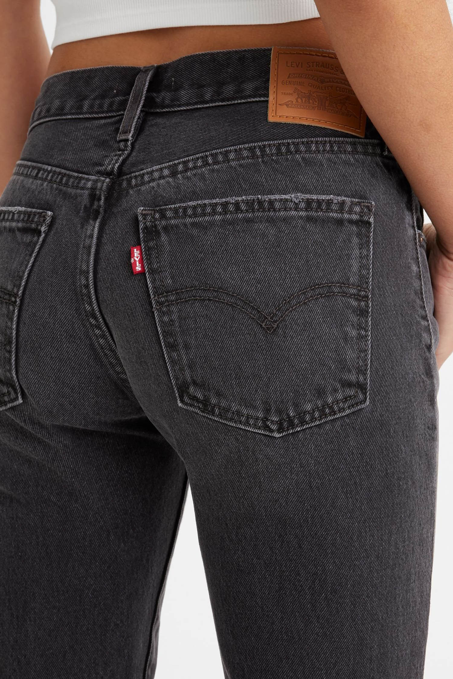 Женские черные джинсы Middy Bootcut Levi’s® A5563;0000