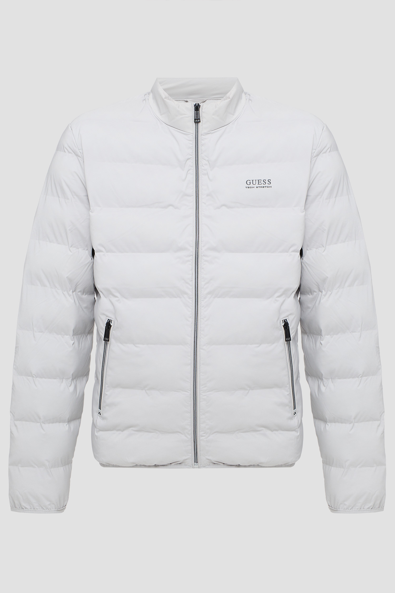 Чоловіча світло-сіра куртка Guess M6RL0I.WJ242;G9A8