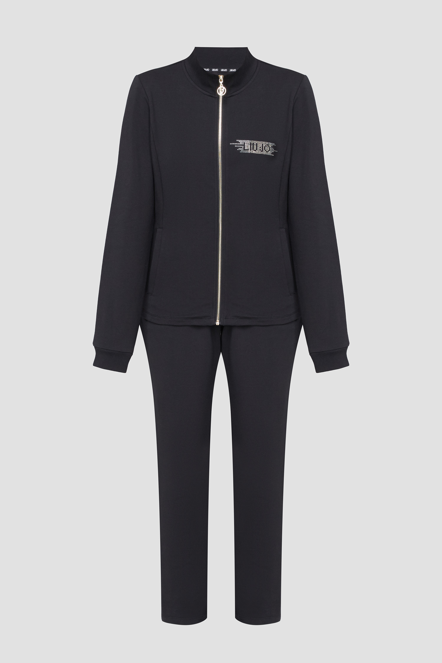 Женский черный спортивный костюм (кофта, брюки) Liu Jo TA4260.FS090;22222