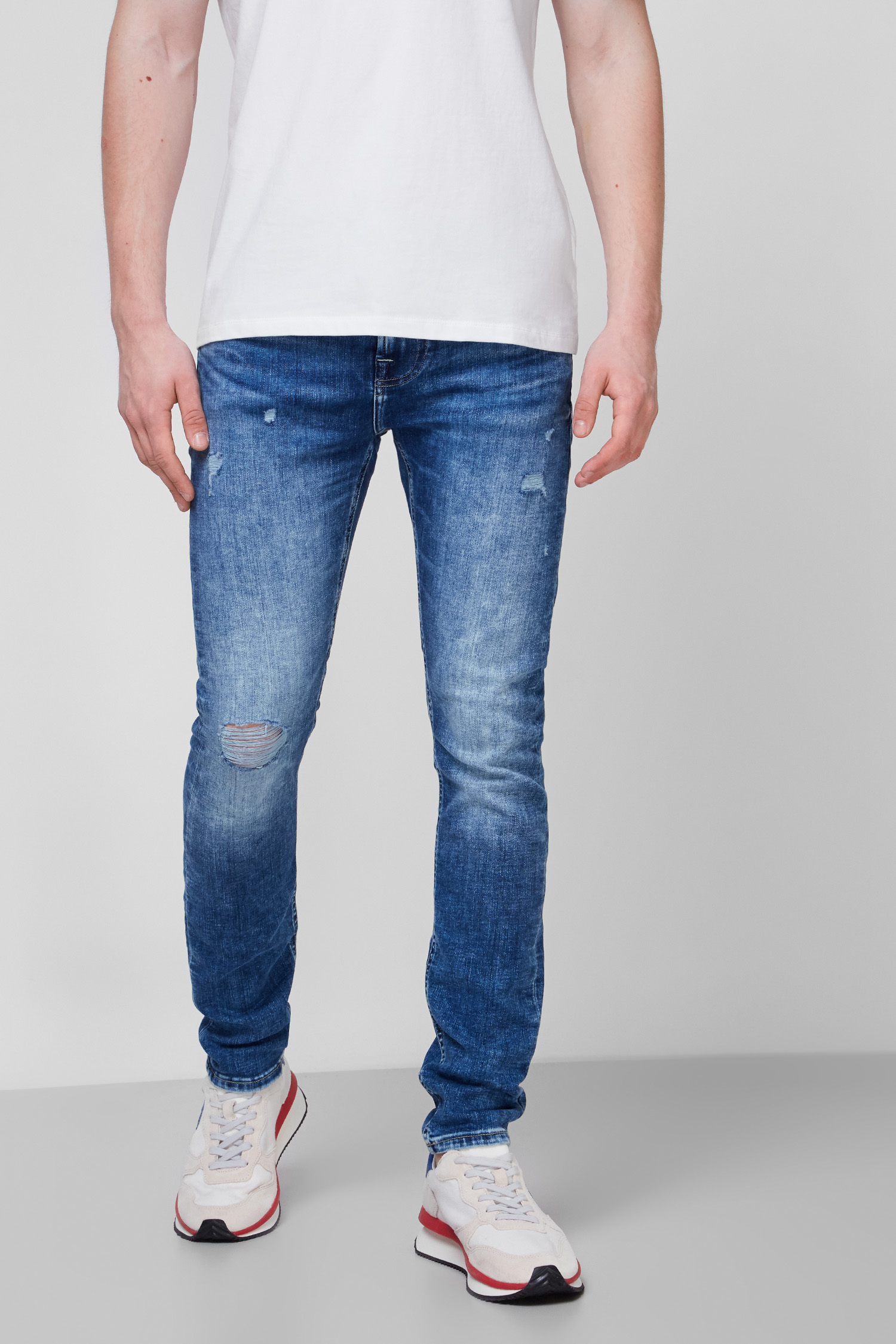 Синие джинсы для парней Guess M1GA27.D4CH2;MVRS