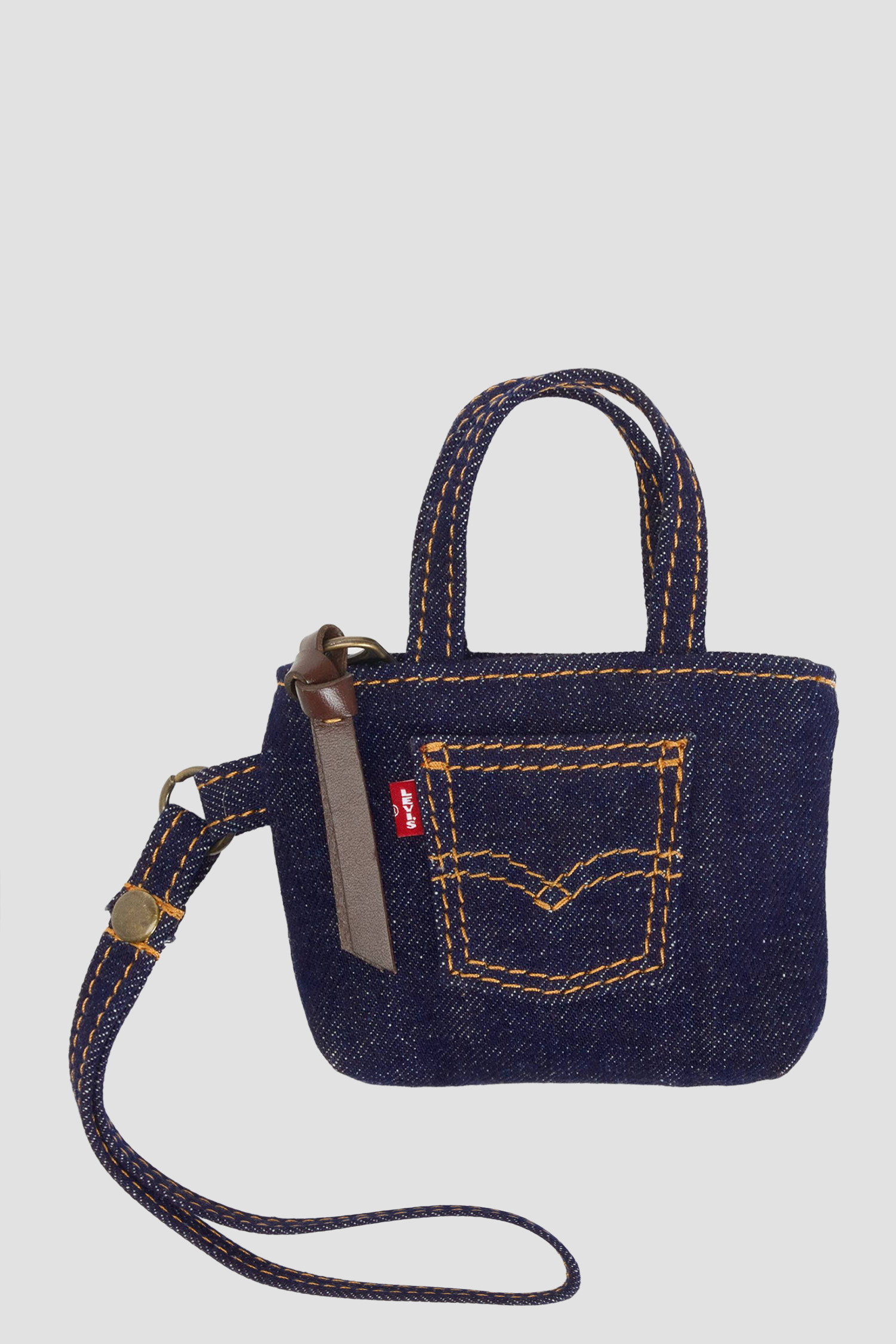 Женский темно-синий джинсовый брелок Levi’s® 0080A;0000
