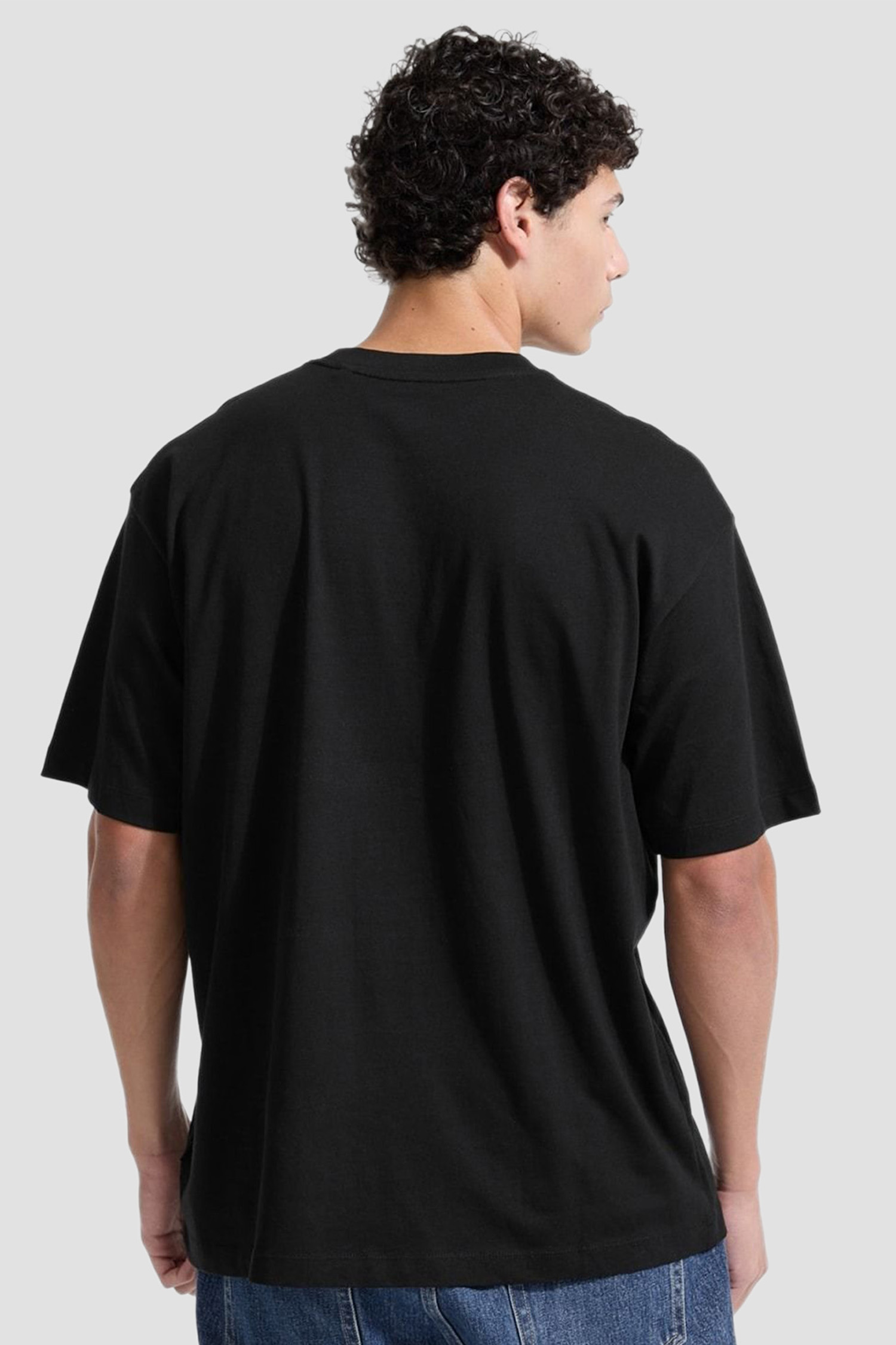 Чоловіча чорна футболка Guess Jeans M5YI61.K8FQ4;JBLK