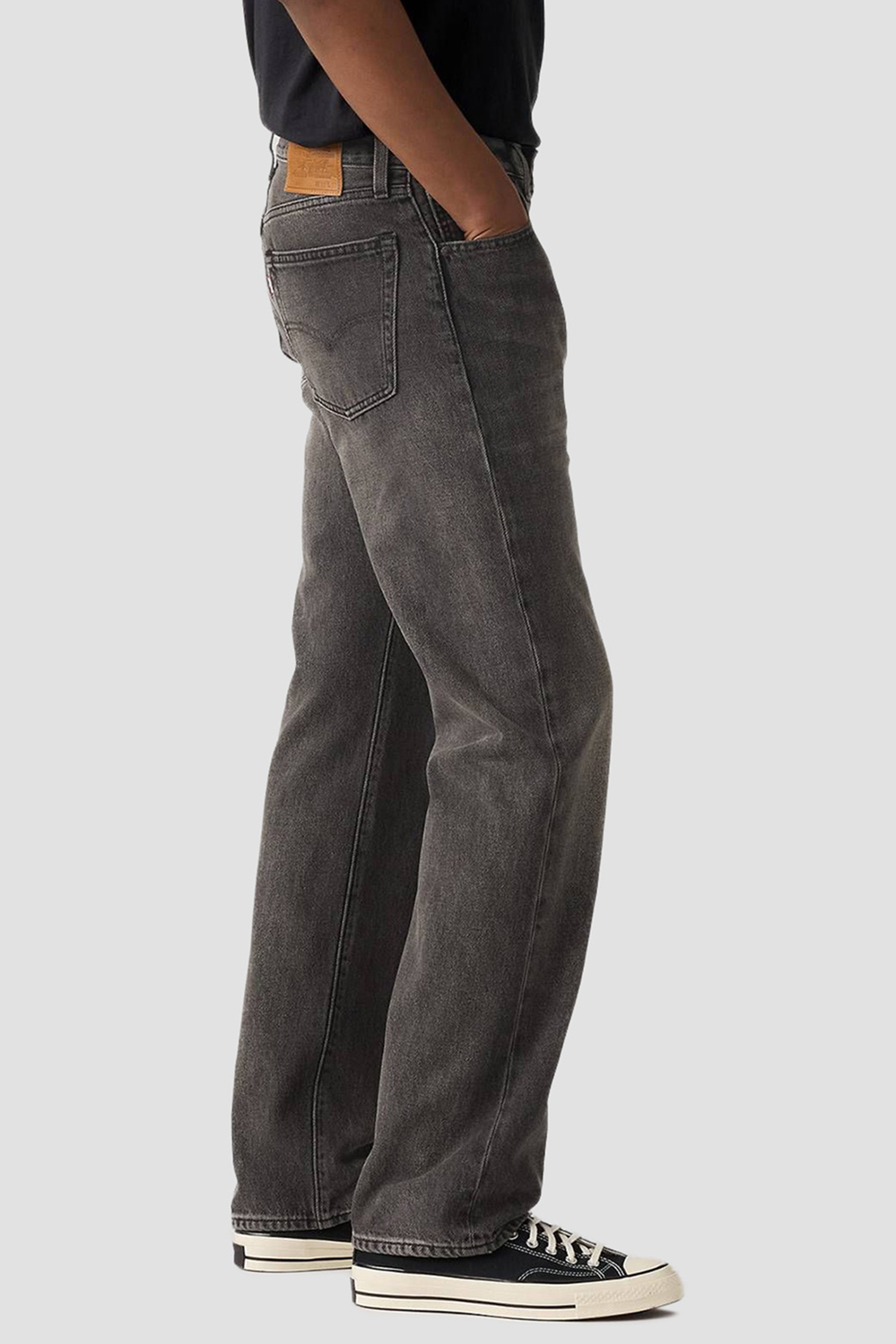 Мужские темно-серые джинсы 555™ Relaxed Straight Levi’s® 000LO;0033