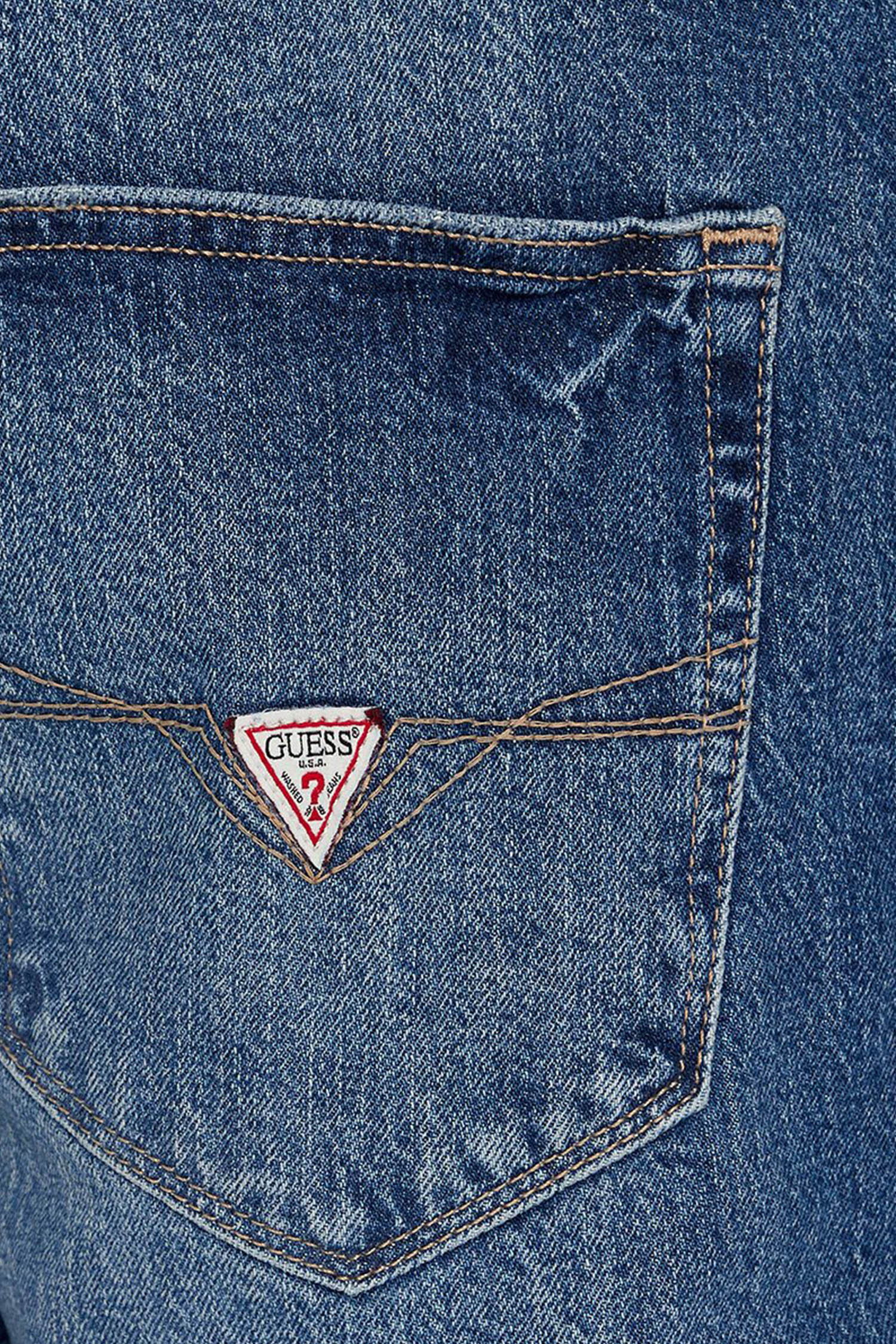 Мужские синие джинсы Guess M4RAN2.D58M2;DUN9