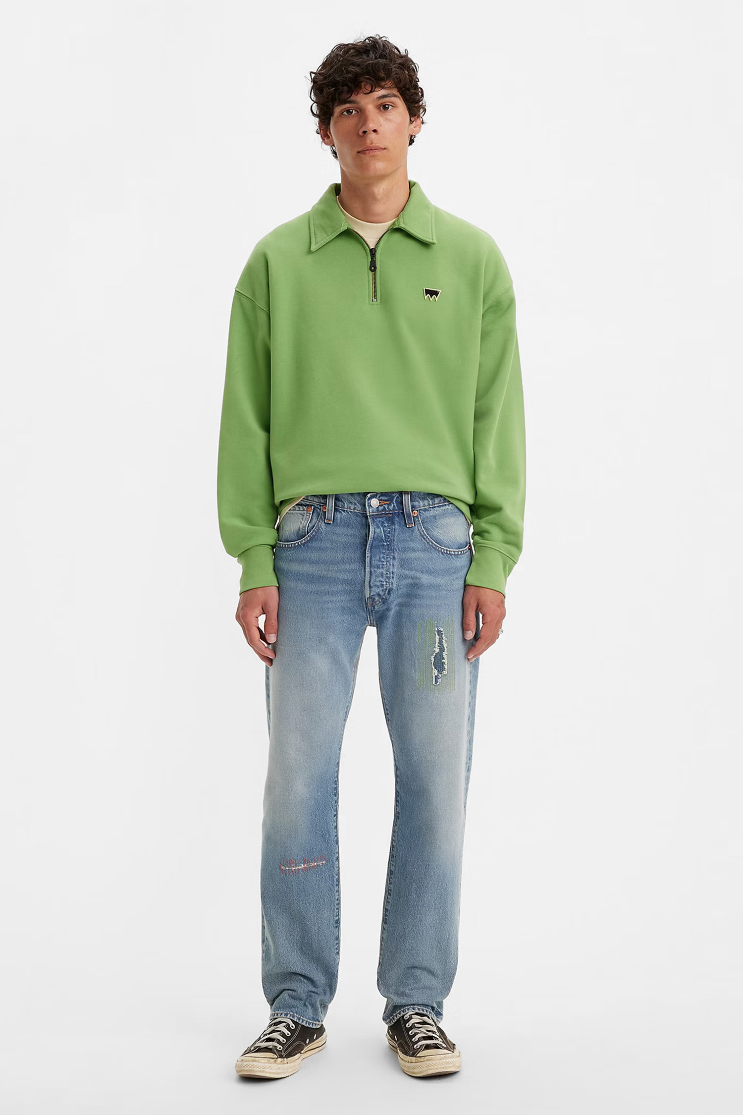Мужские голубые джинсы 501® Straight Levi’s® 59692;0034