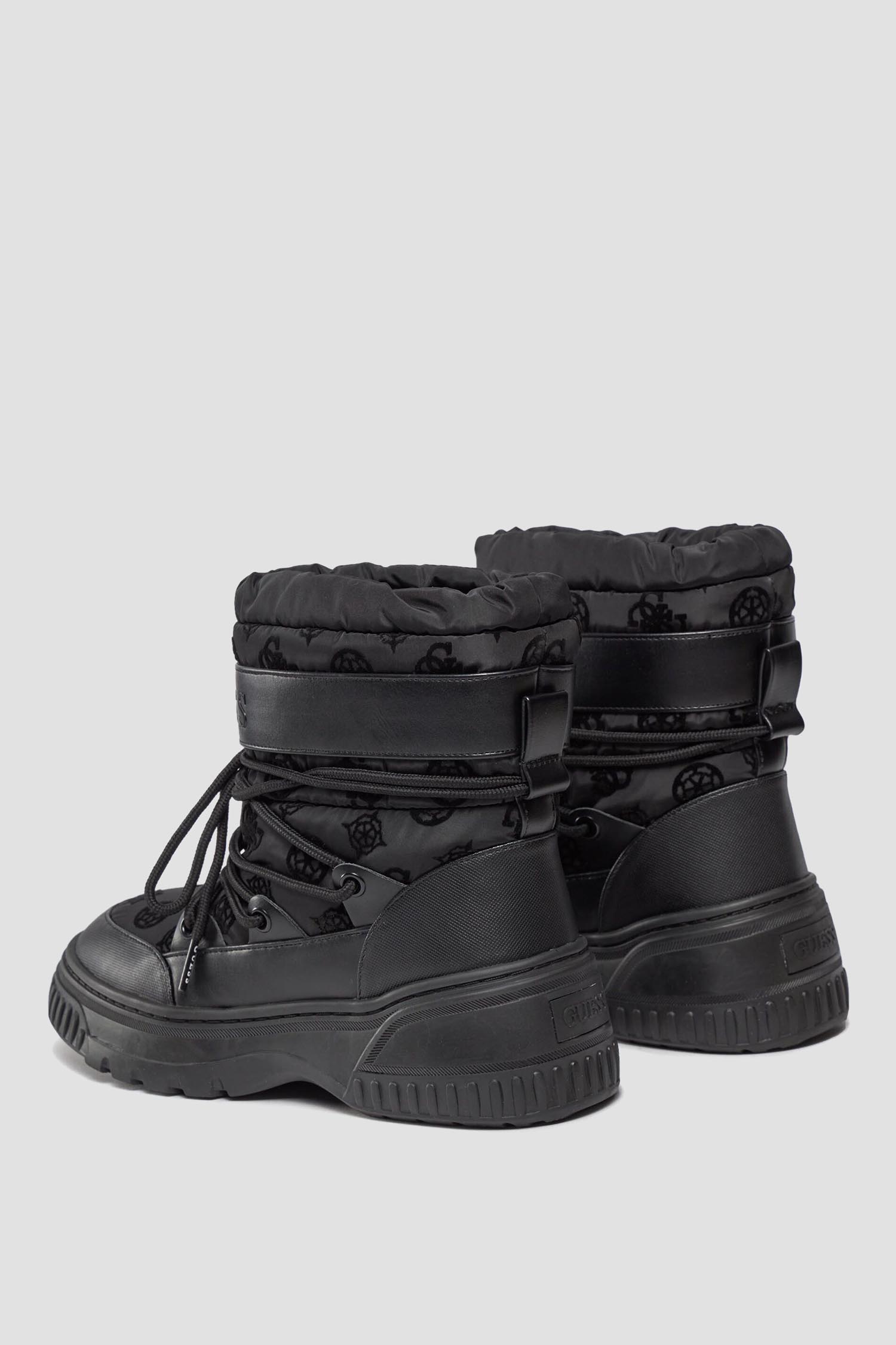 Женские черные дутики Guess FL8DRA.FAL10;BLACK
