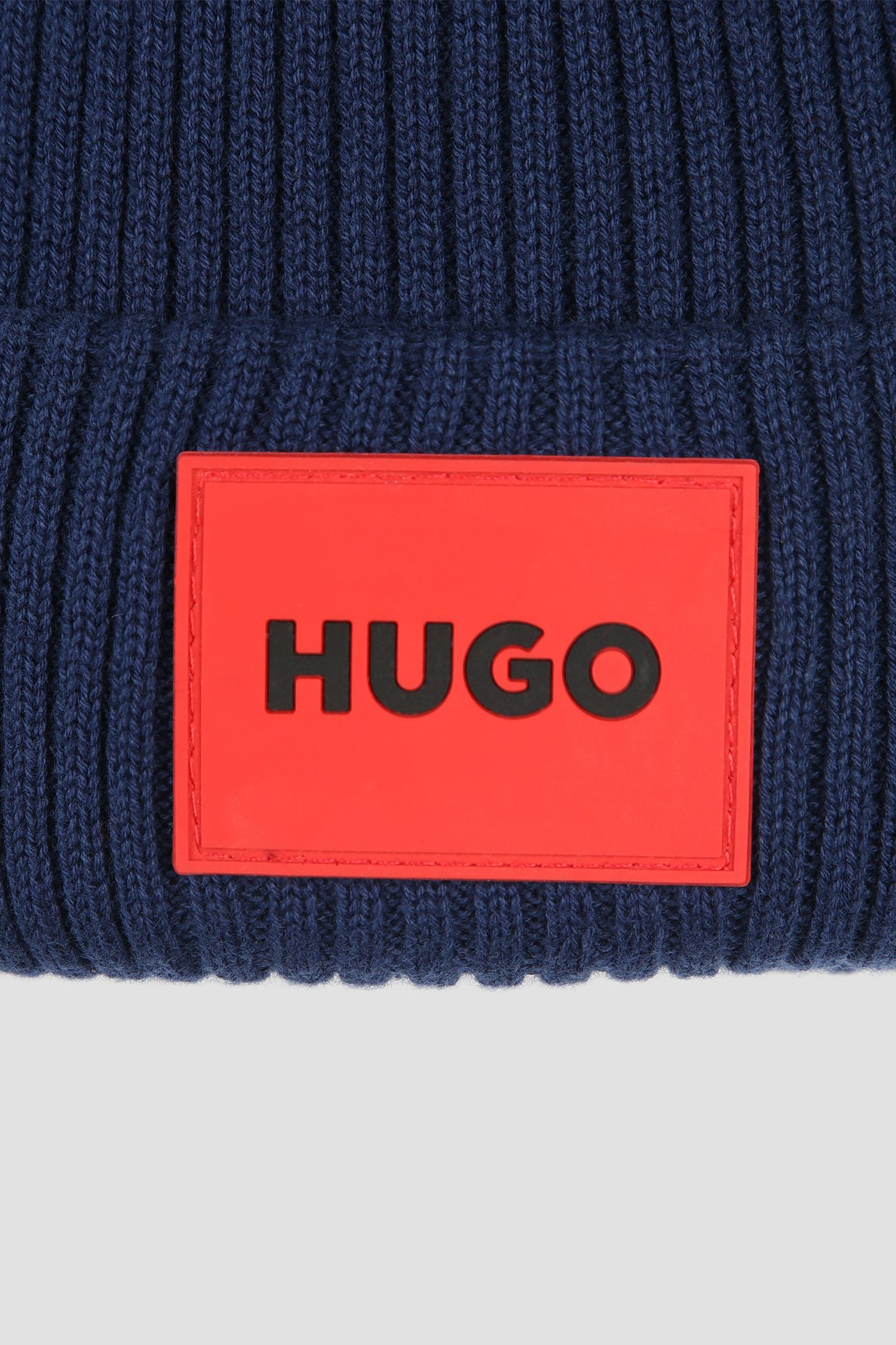 Детская темно-синяя шапка HUGO kids G00259;84N