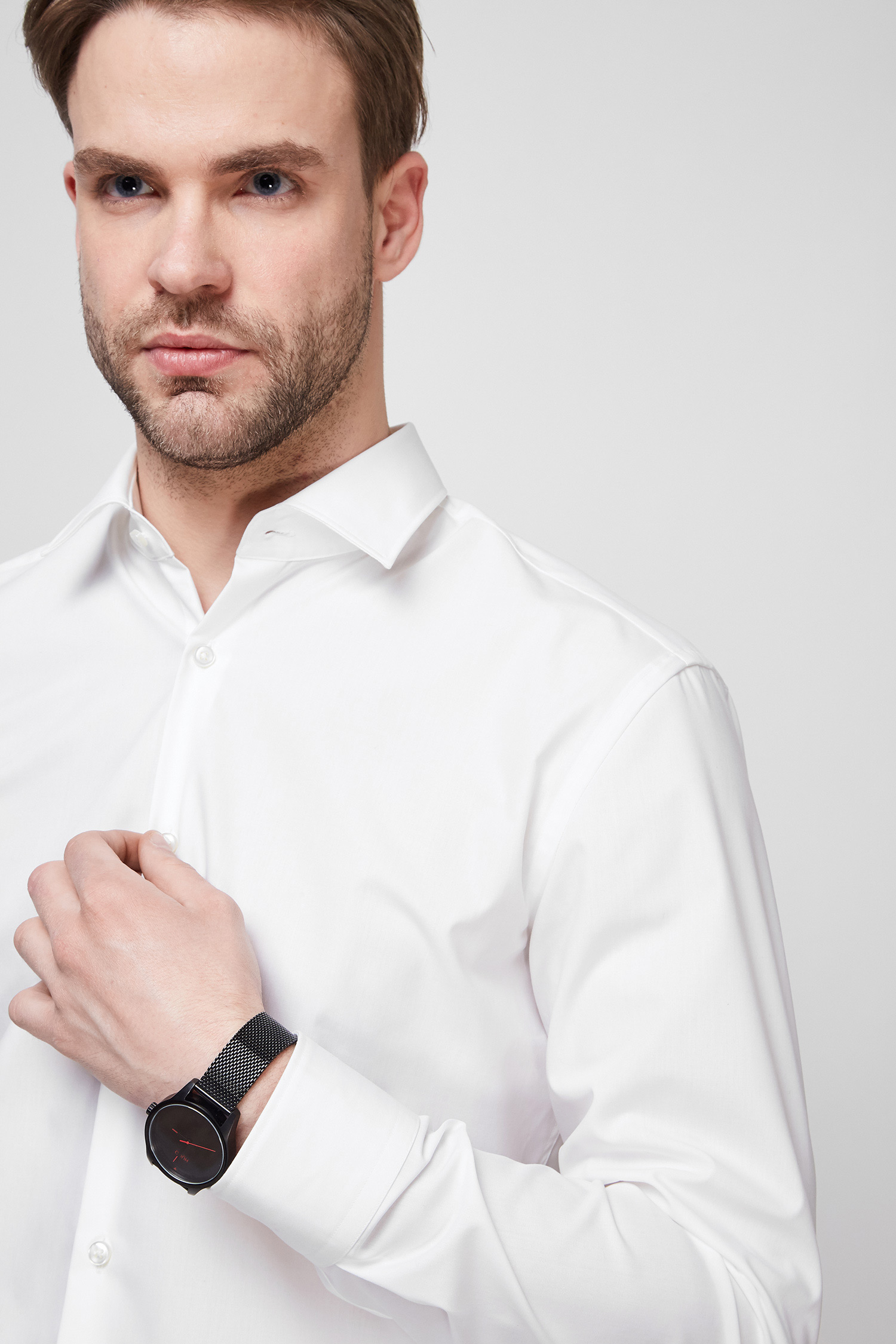 Чоловіча біла сорочка HUGO 50289499;199