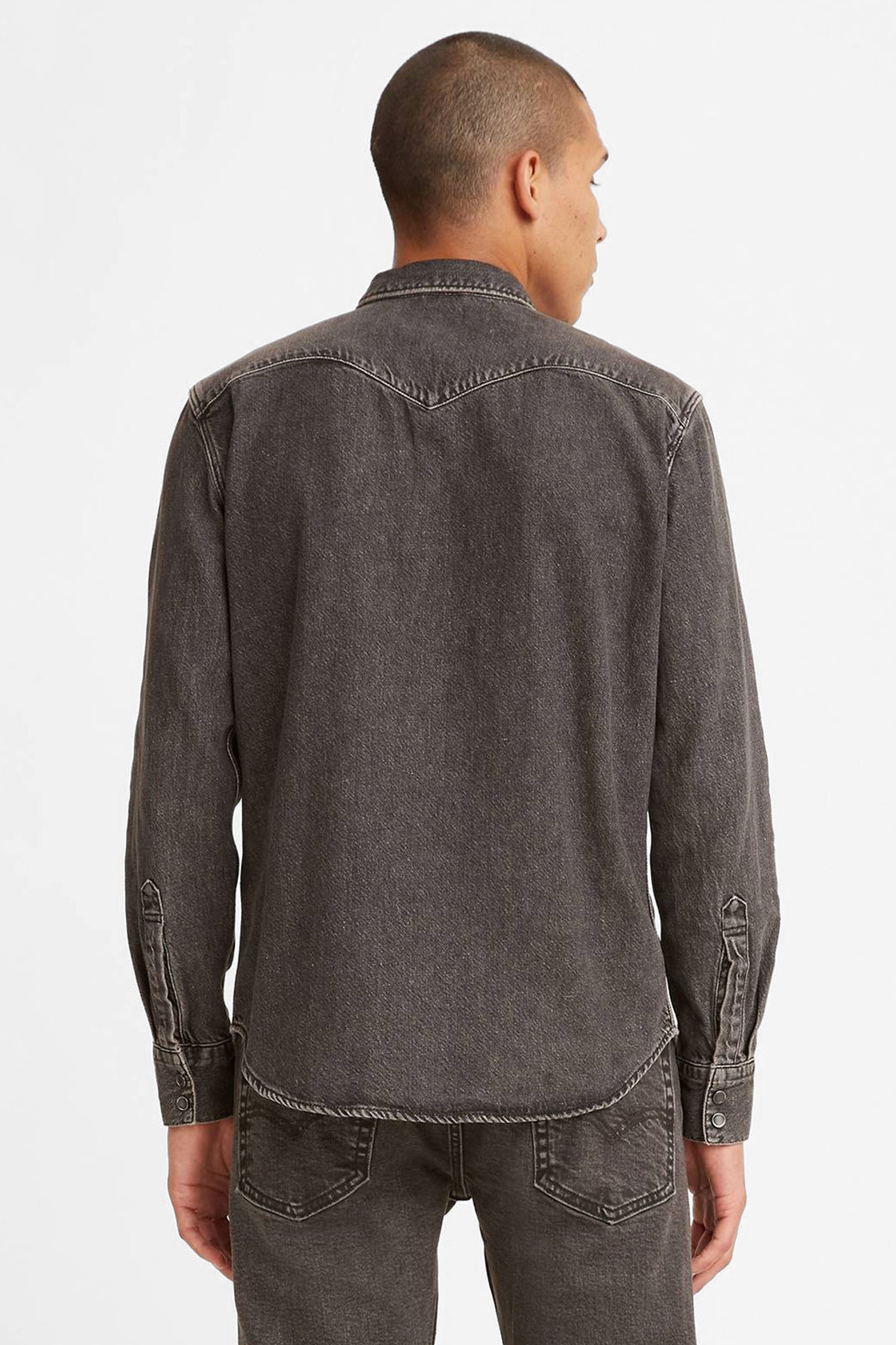 Мужская серая джинсовая рубашка Levi’s® 85744;0038