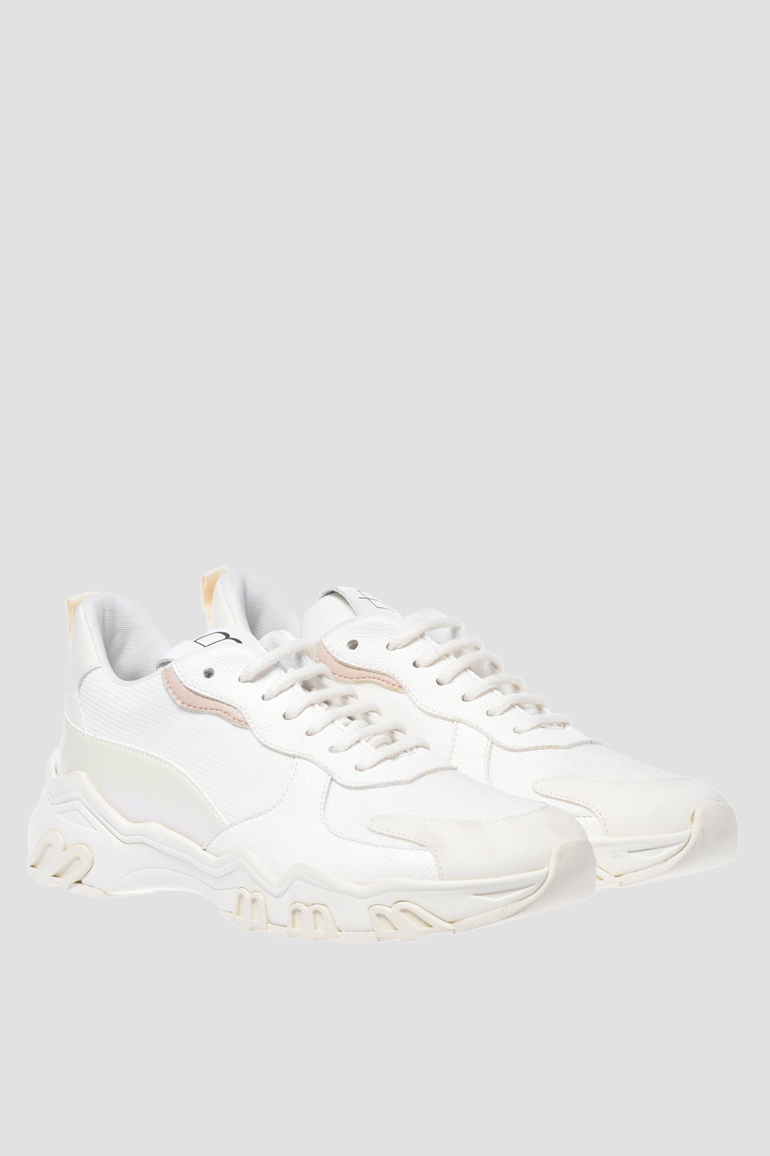 Женские белые кроссовки Baldinini x ACBC BALDININI D4H002T1ECOM;8013