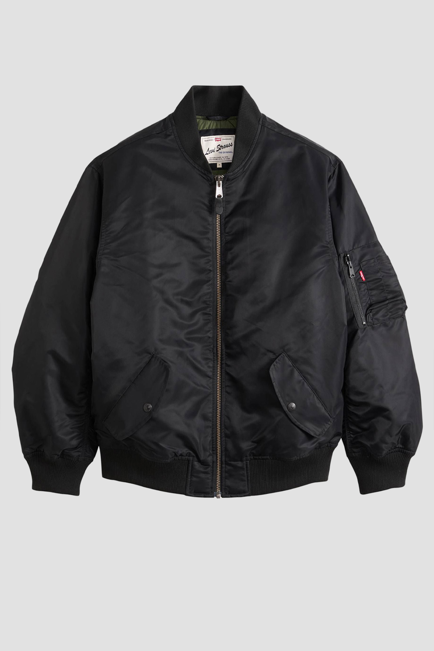 Чоловічий чорний бомбер Levi’s® 005AL;0000