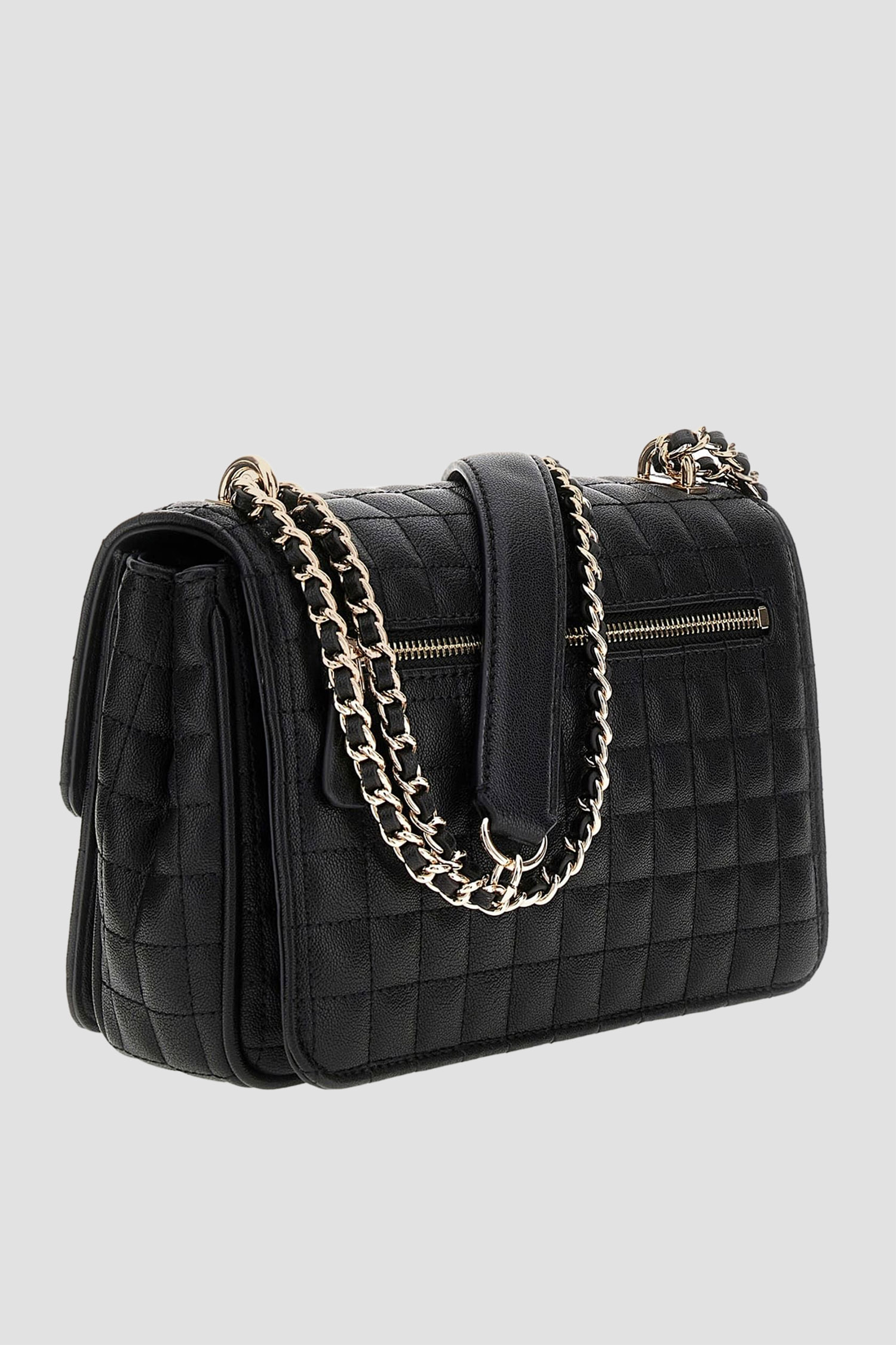 Женская черная сумка Guess HWQG84.24210;BLA