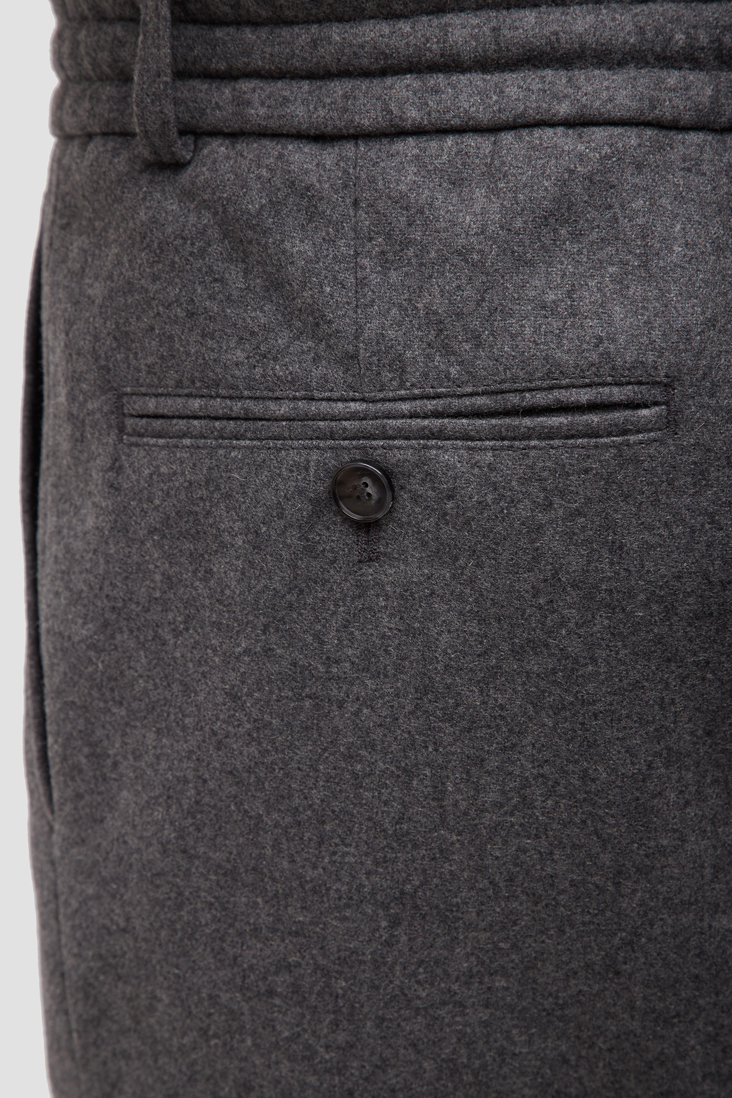 Чоловічі сірі вовняні штани Karl Lagerfeld 544001.255056;941