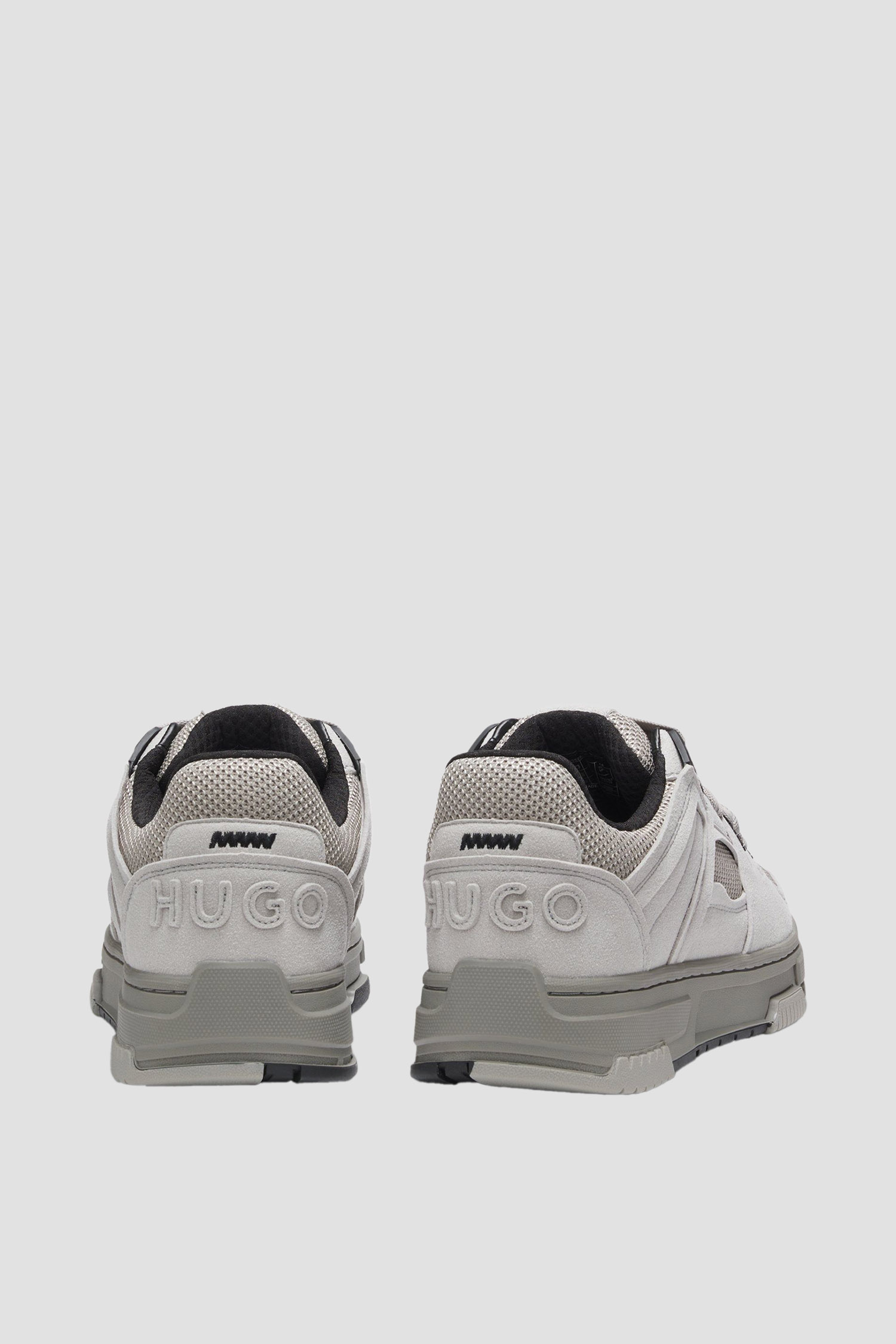 Мужские серые сникерсы HUGO 50552557;030