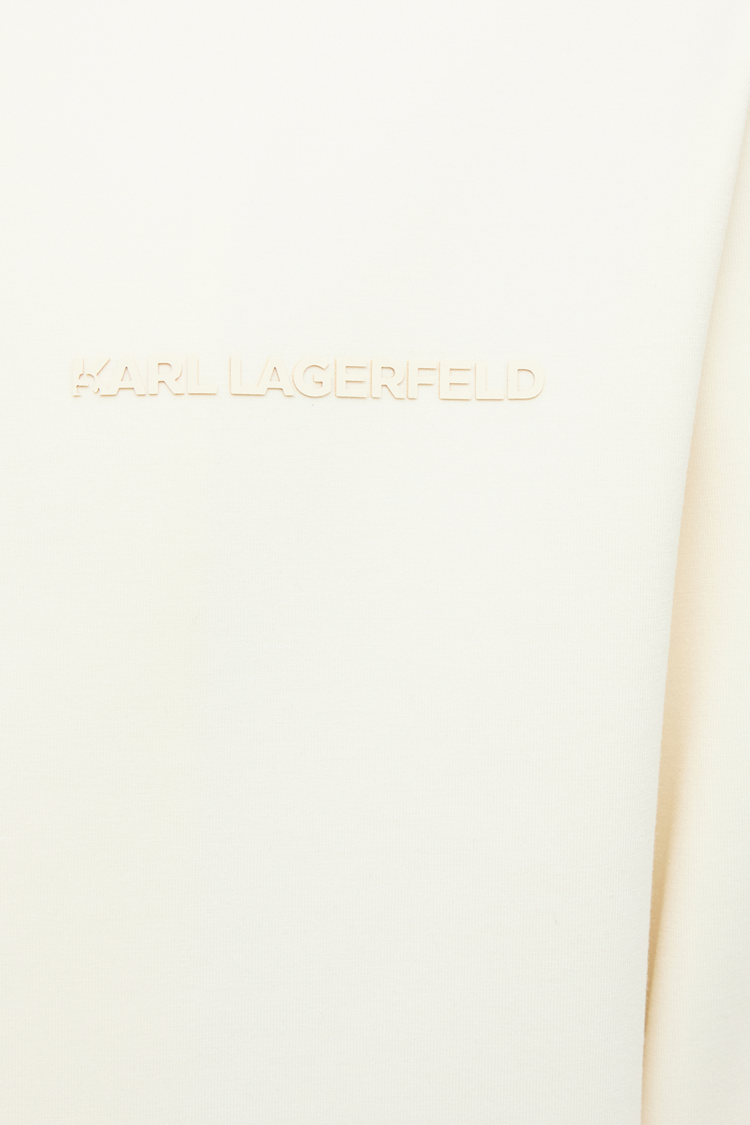 Чоловіча біла кофта на блискавці Karl Lagerfeld 561902.705007;80