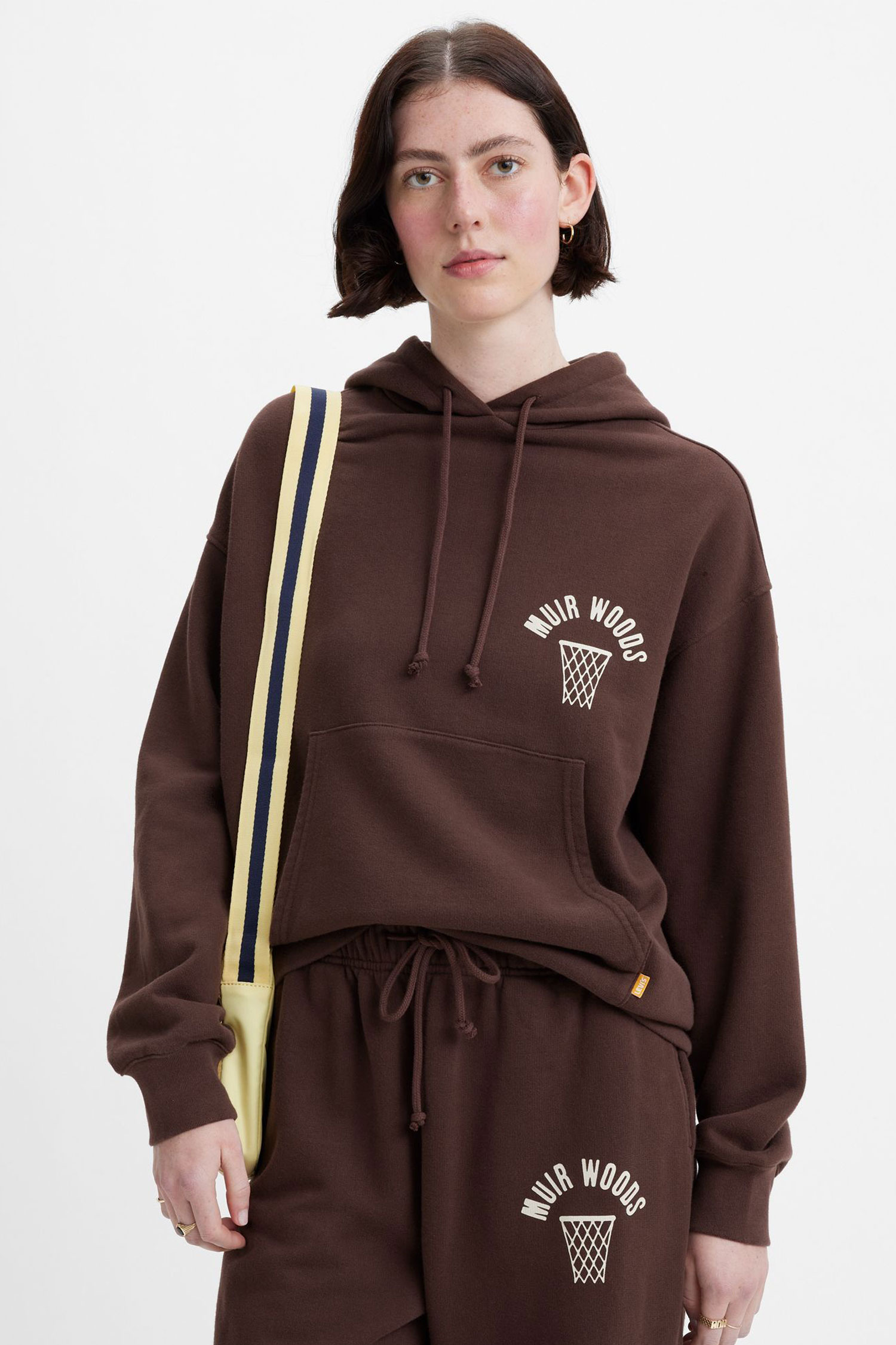 Женское коричневое худи Levi’s® A3724;0018