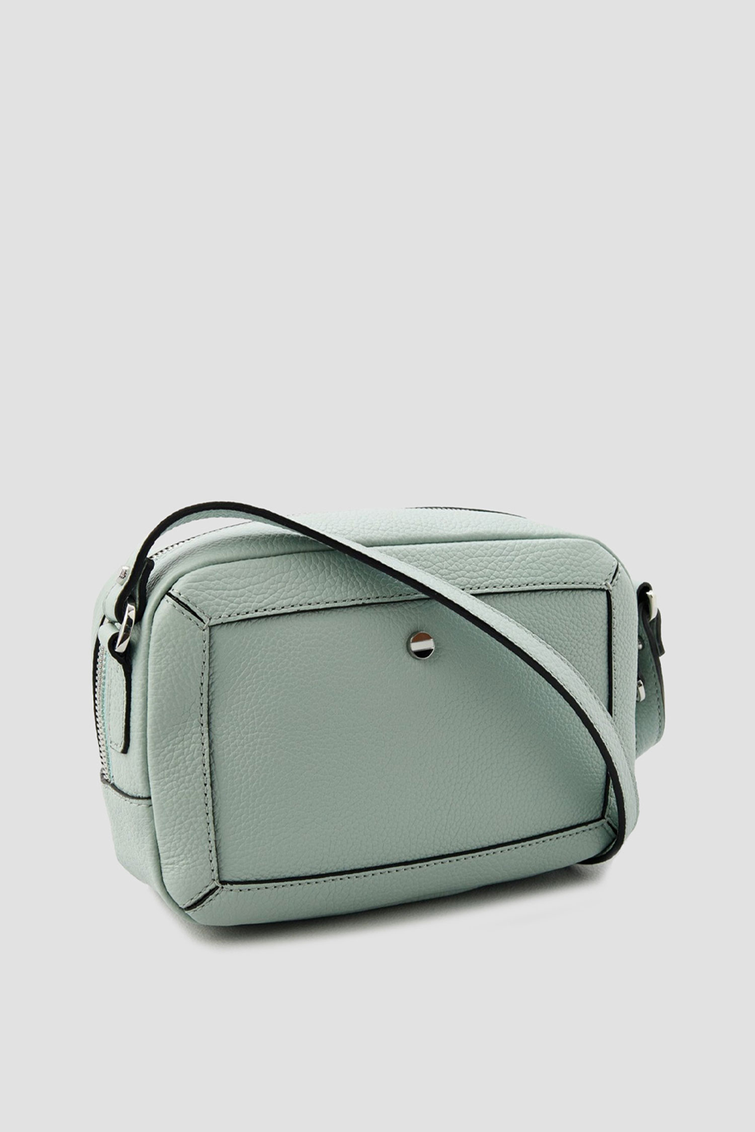 Женская мятная кожаная сумка BOSS 50499133;334