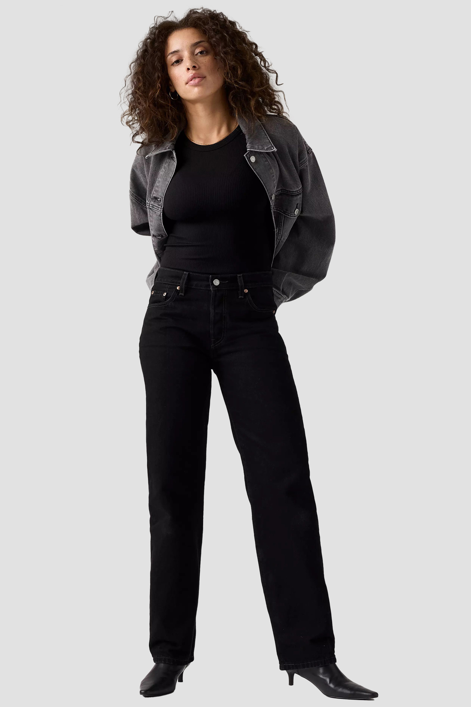 Женские черные джинсы 501® '90s Levi's® A1959;0035 — Ultrashop