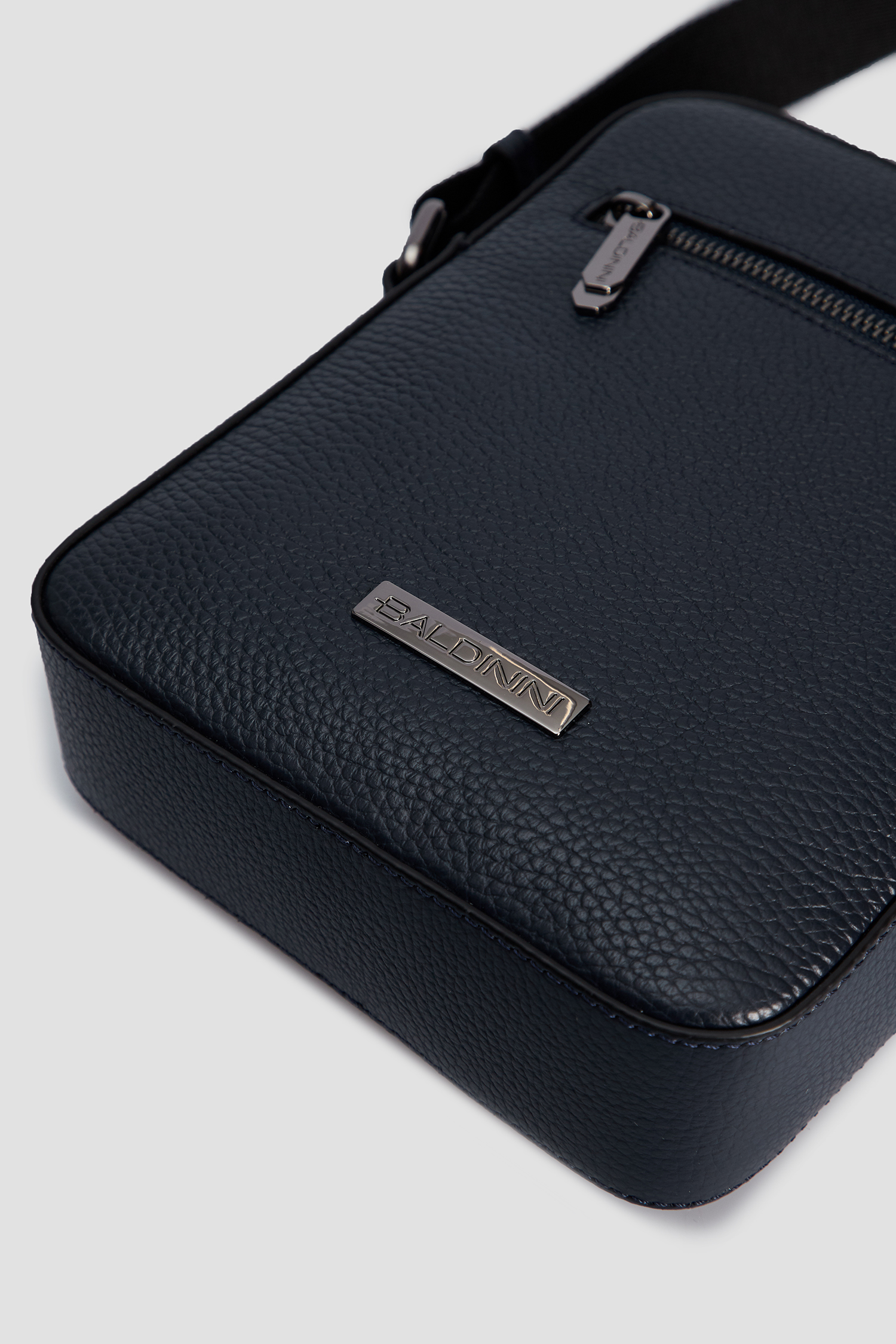 Чоловіча темно-синя шкіряна сумка BALDININI C3A002XXTORE;9906