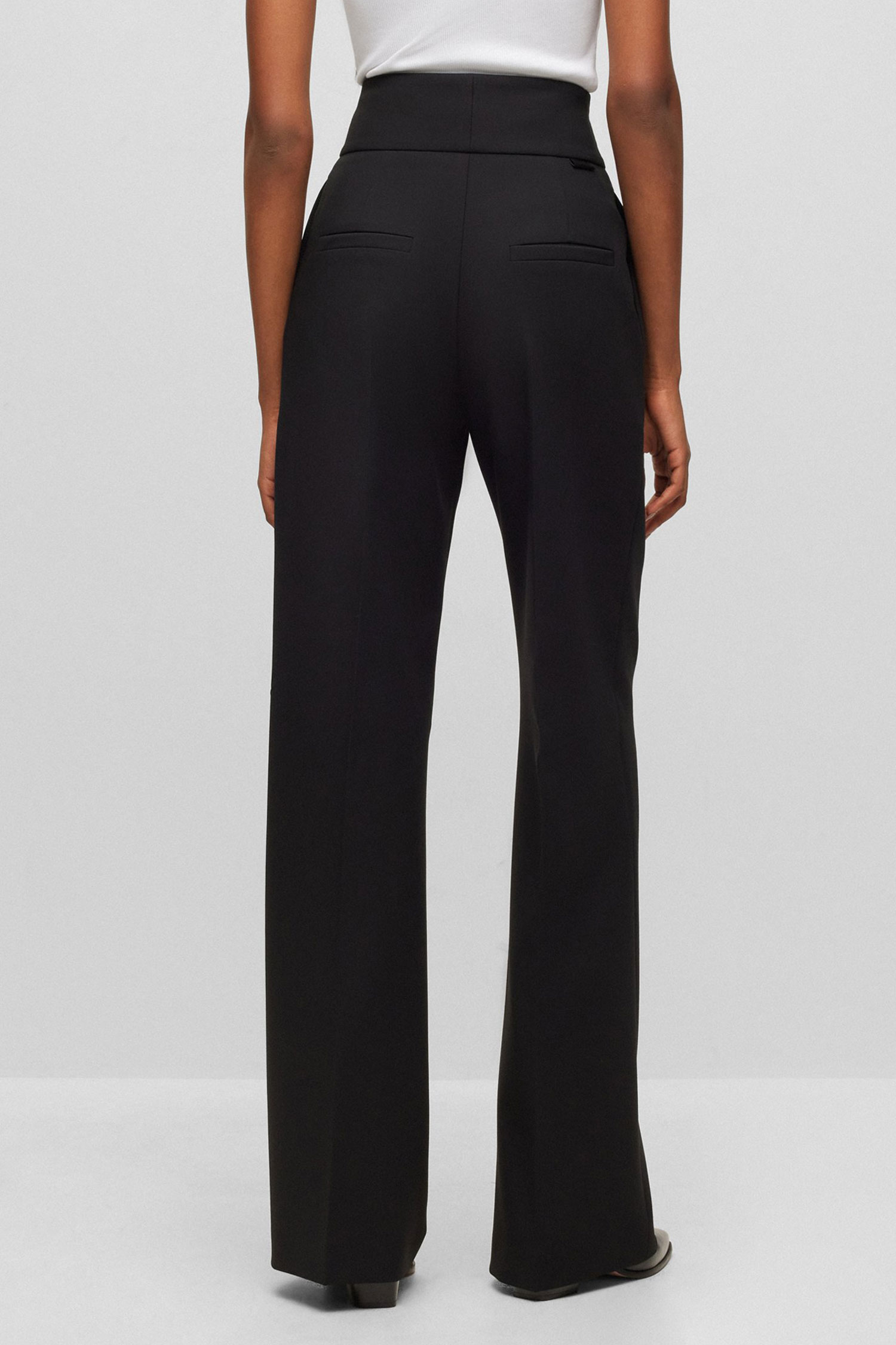 Жіночі чорні брюки HUGO 50509253;001