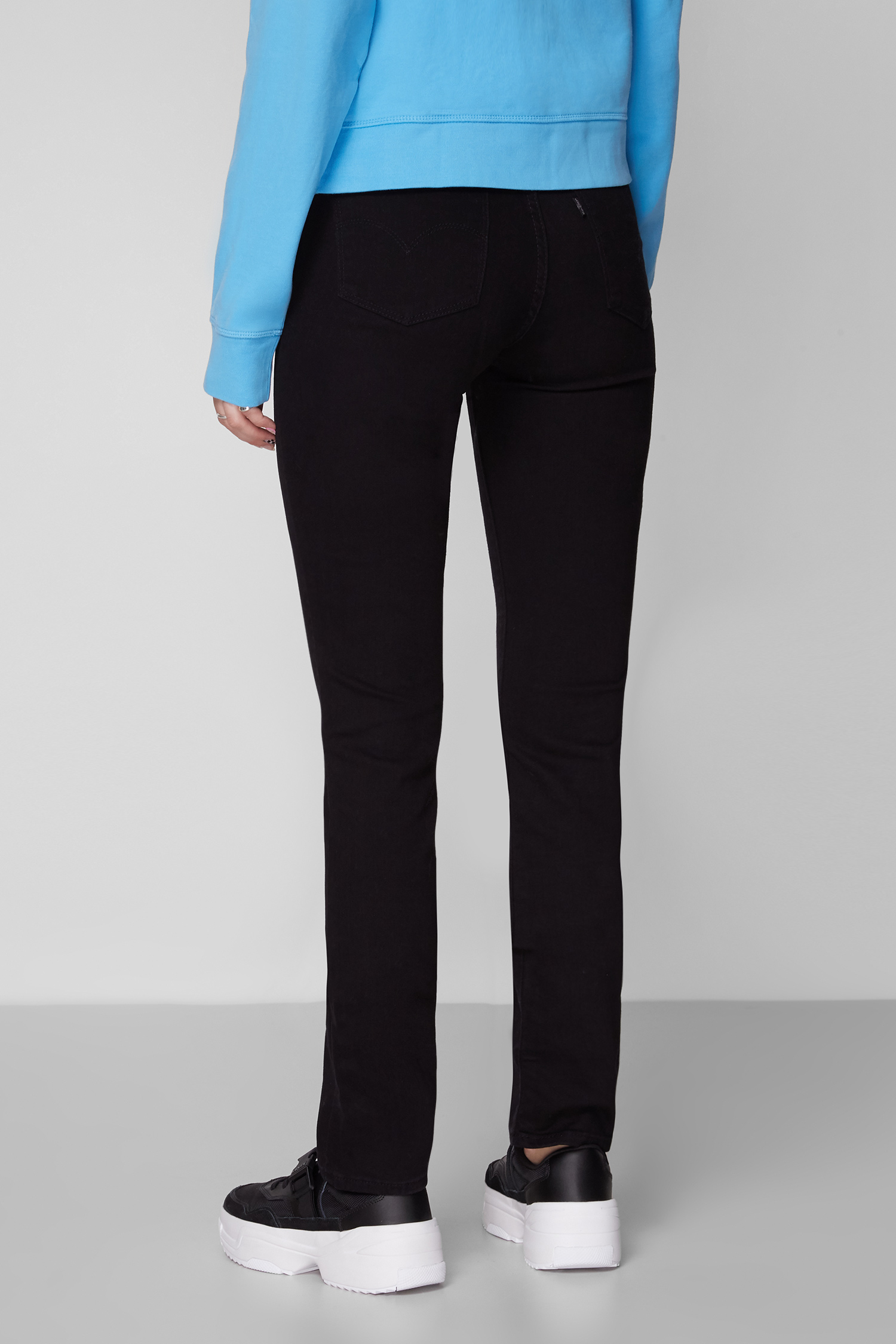 Жіночі чорні джинси 724™ High Rise Straight Levi’s® 18883;0006