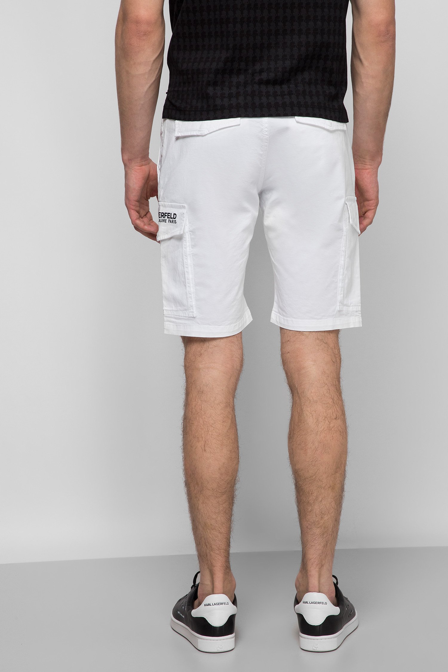 Мужские белые шорты Karl Lagerfeld 501890.255814;10