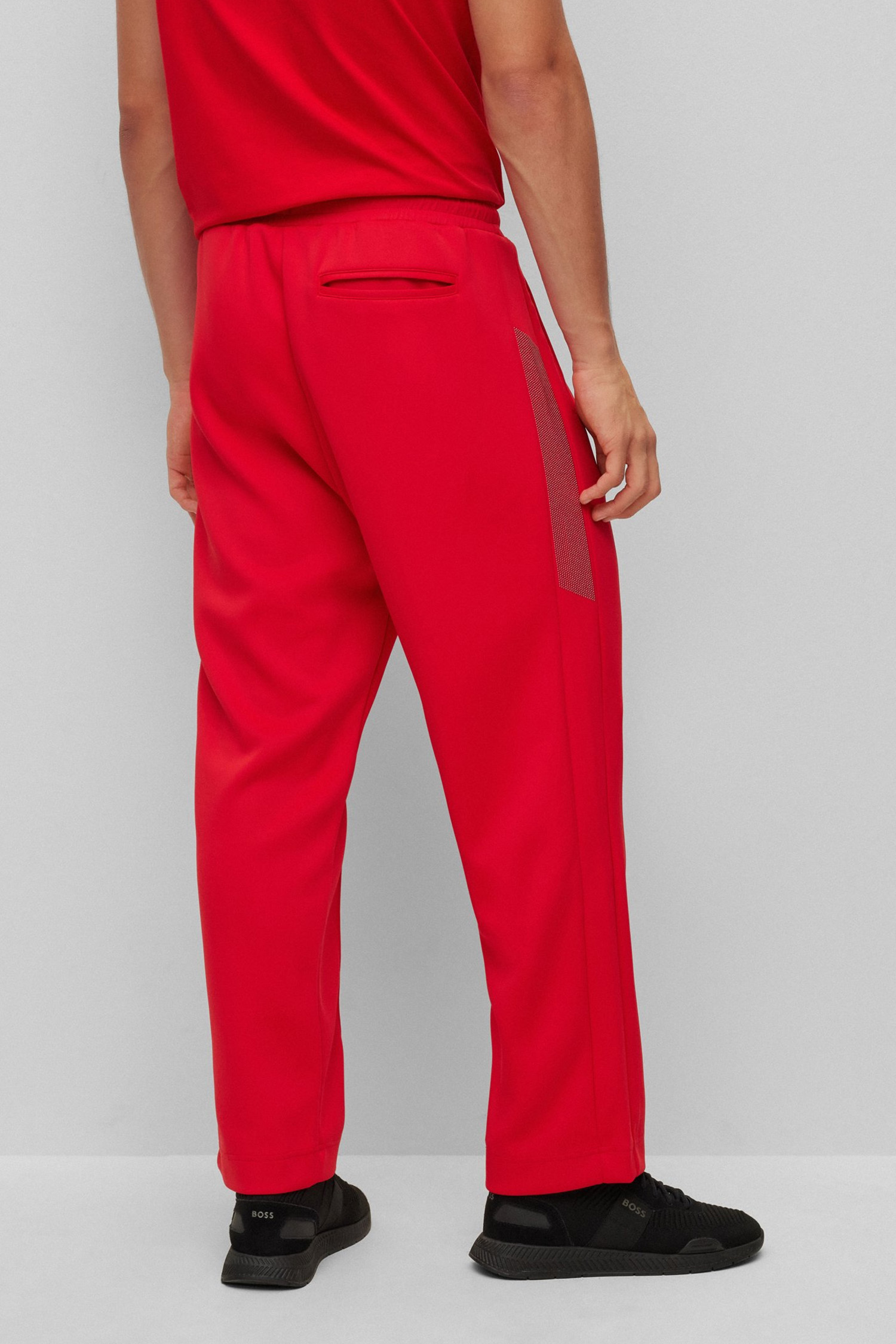 Мужские красные спортивные брюки BOSS 50485490;624